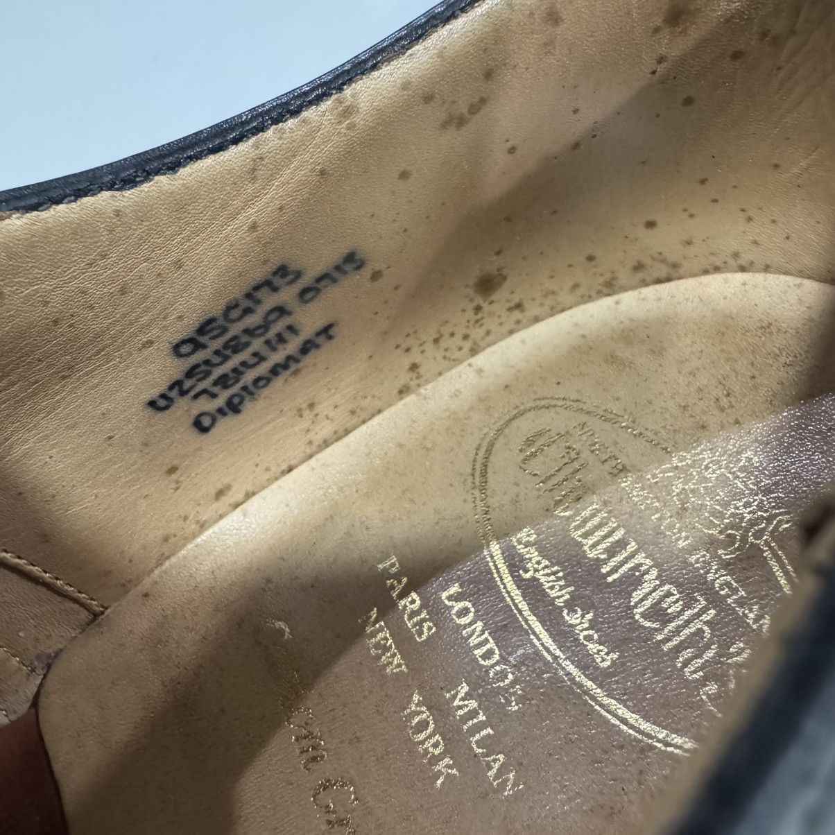 Church's Church’s Diplomat 173 Calf Leather Oxford Brogue – Black 🔥 Size US 10.5 / EU 43-44 - 16 Thumbnail