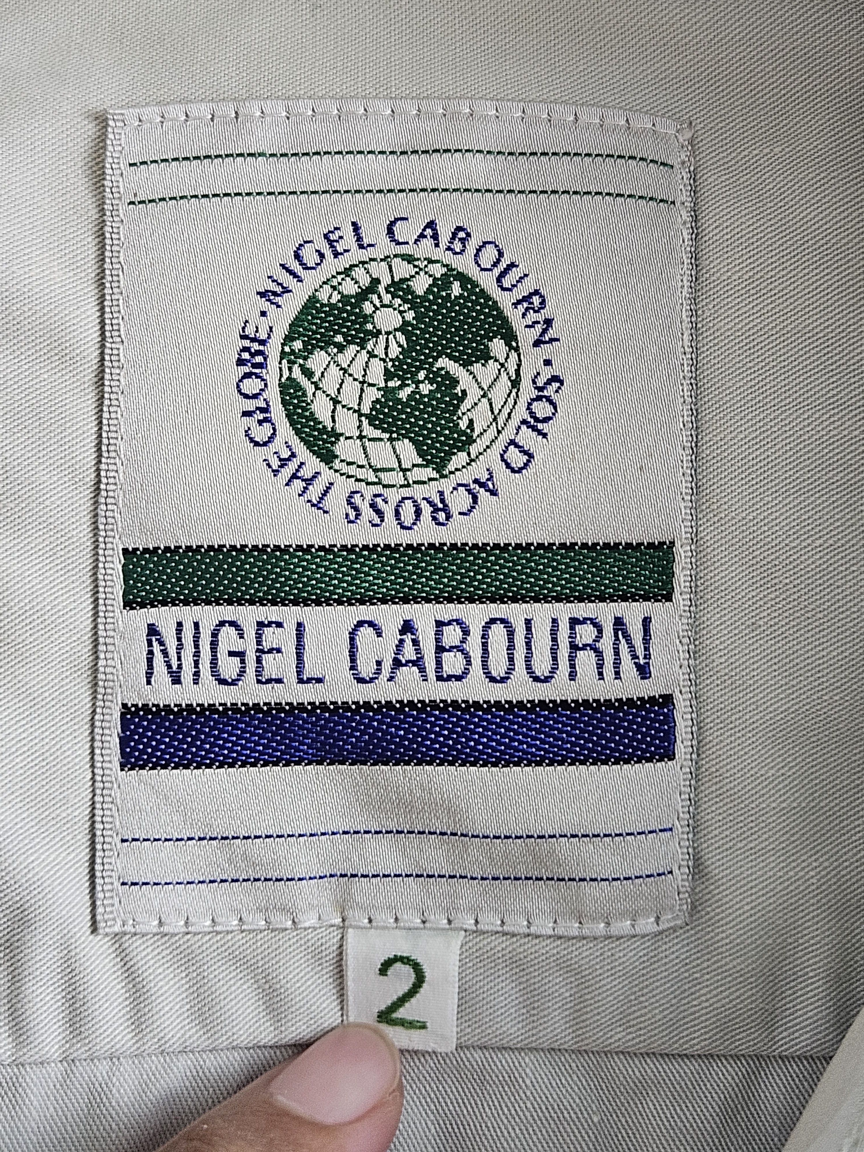 Nigel Cabourn Nigel Cabourn button designer thrashed shirt Size US XL / EU 56 / 4 - 4 Thumbnail
