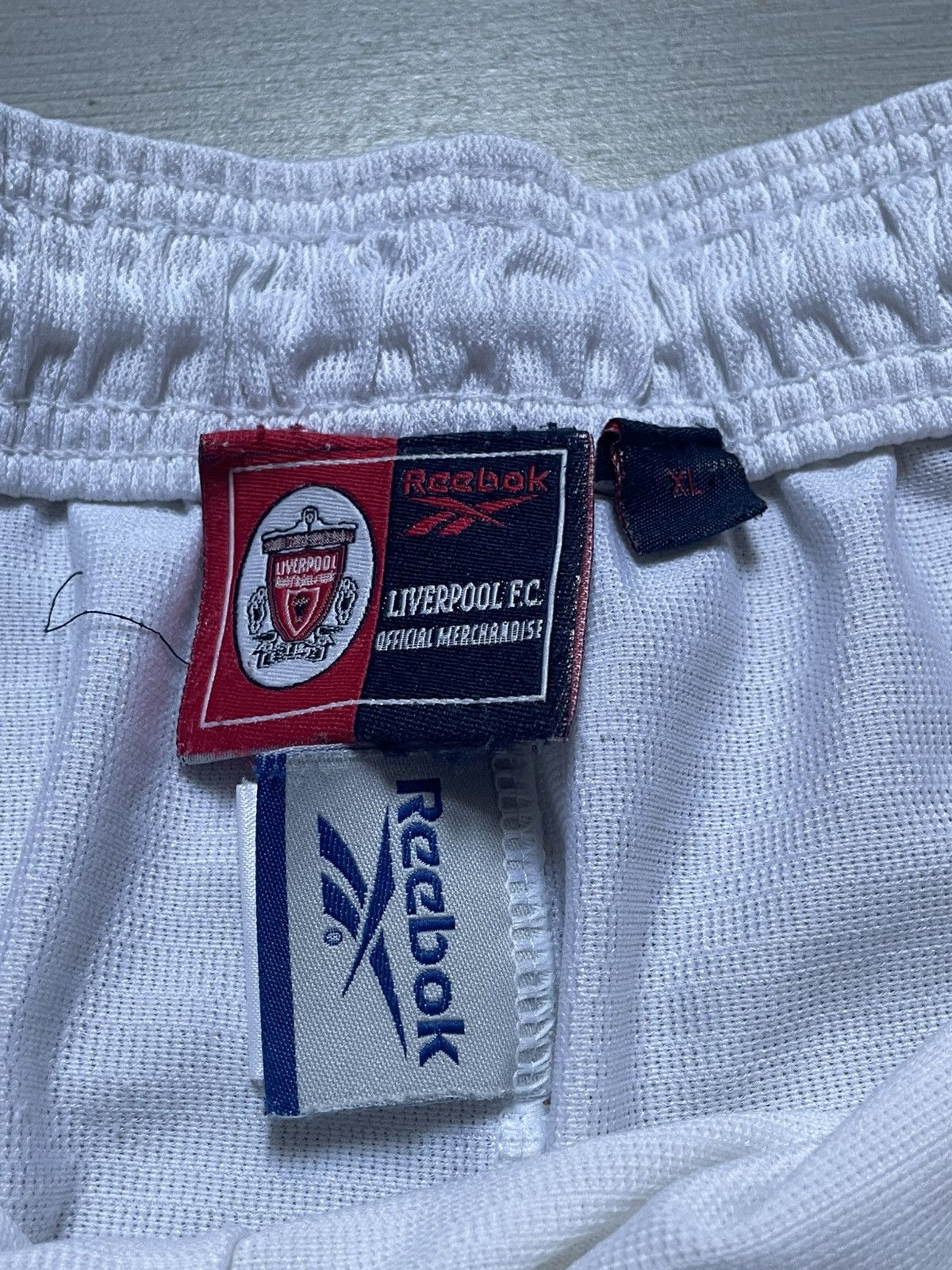 Reebok Liverpool football vintage 90s Reebok athletic short Size US 35 - 4 Thumbnail