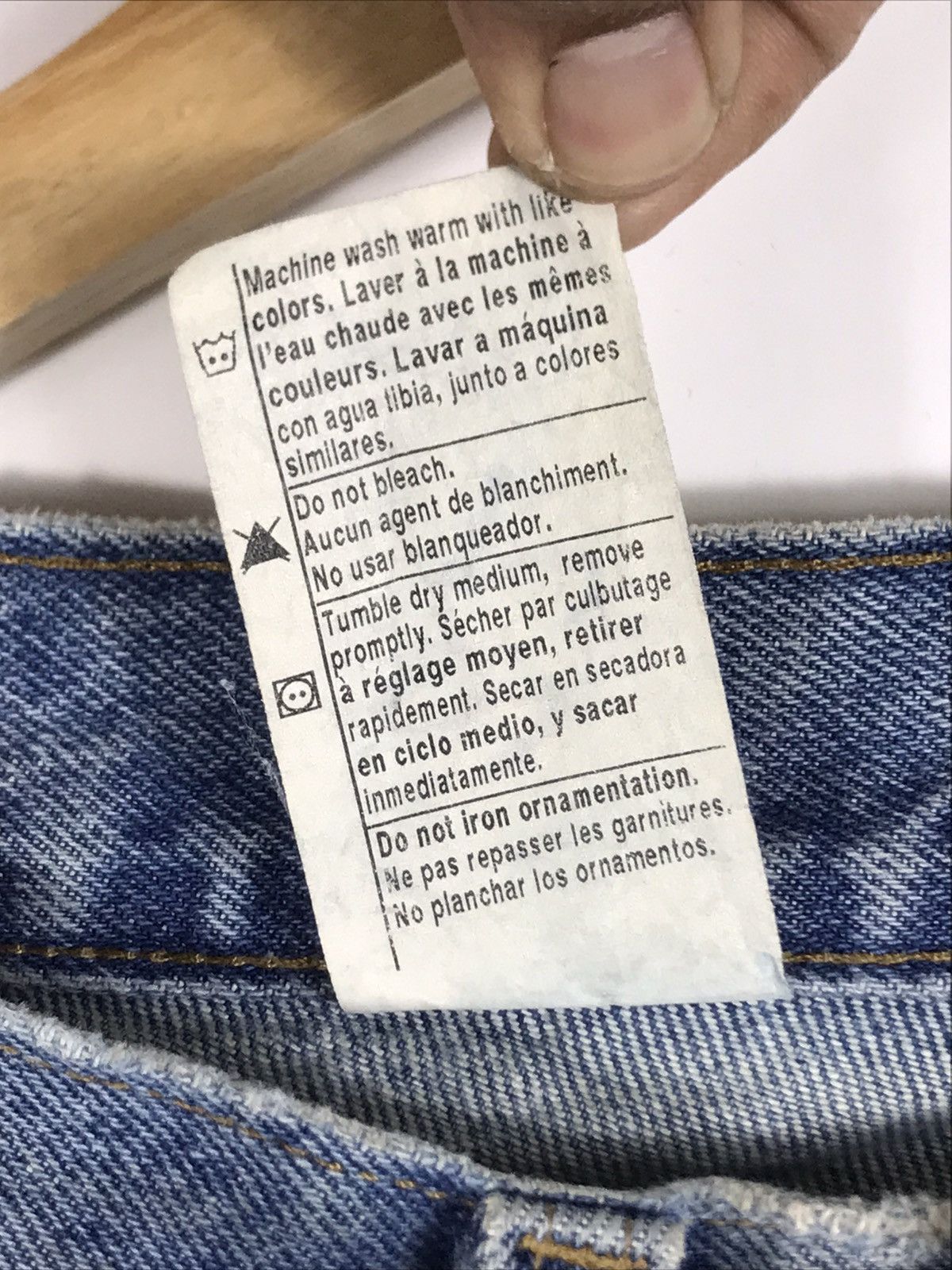 Carhartt × Vintage ⚡️Vintage Carhartt Distressed Denim Size US 33 - 9 Thumbnail
