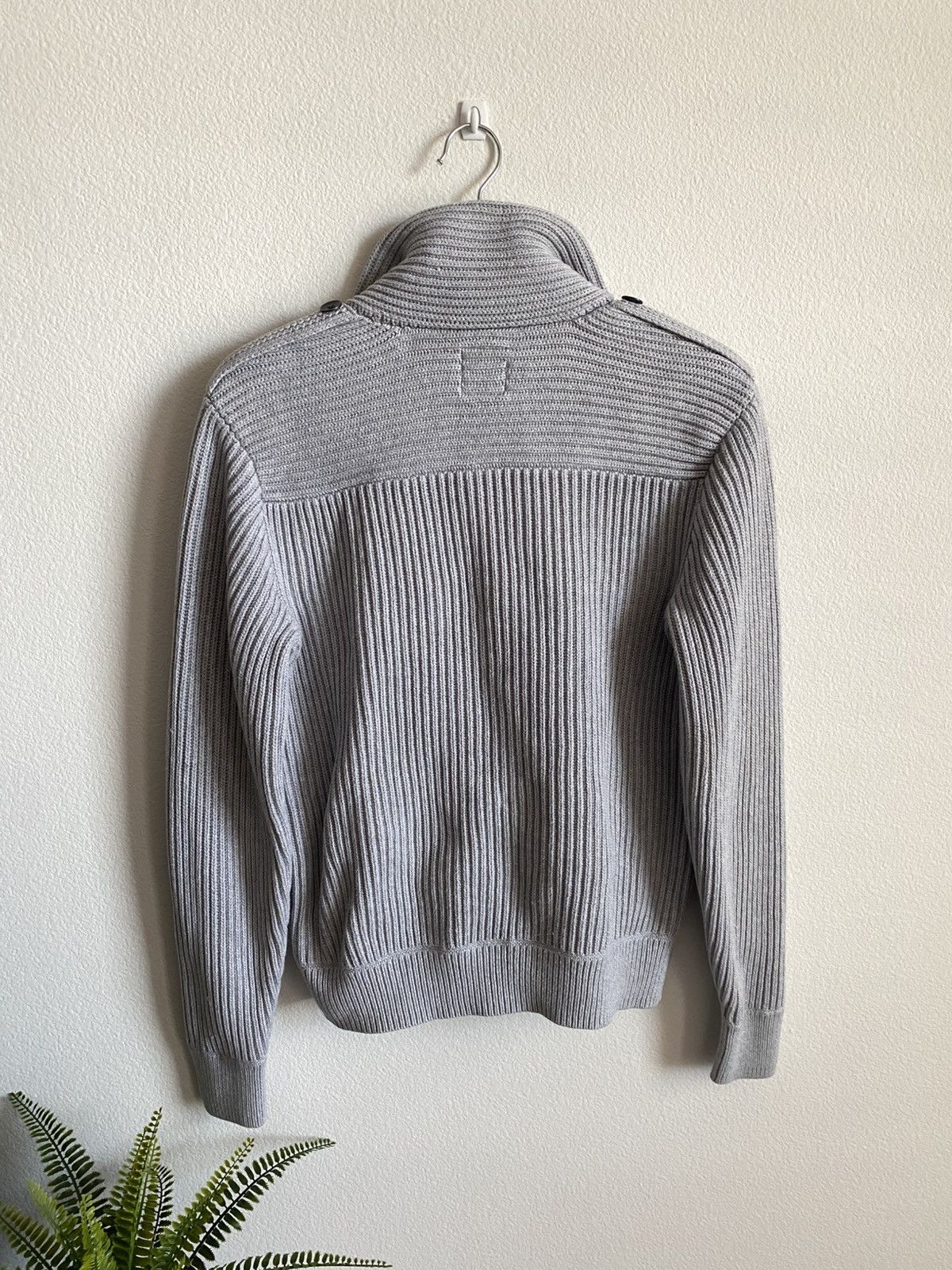 Gap GAP Driver Knit Zip Up Sweater Size US S / EU 44-46 / 1 - 2 Thumbnail