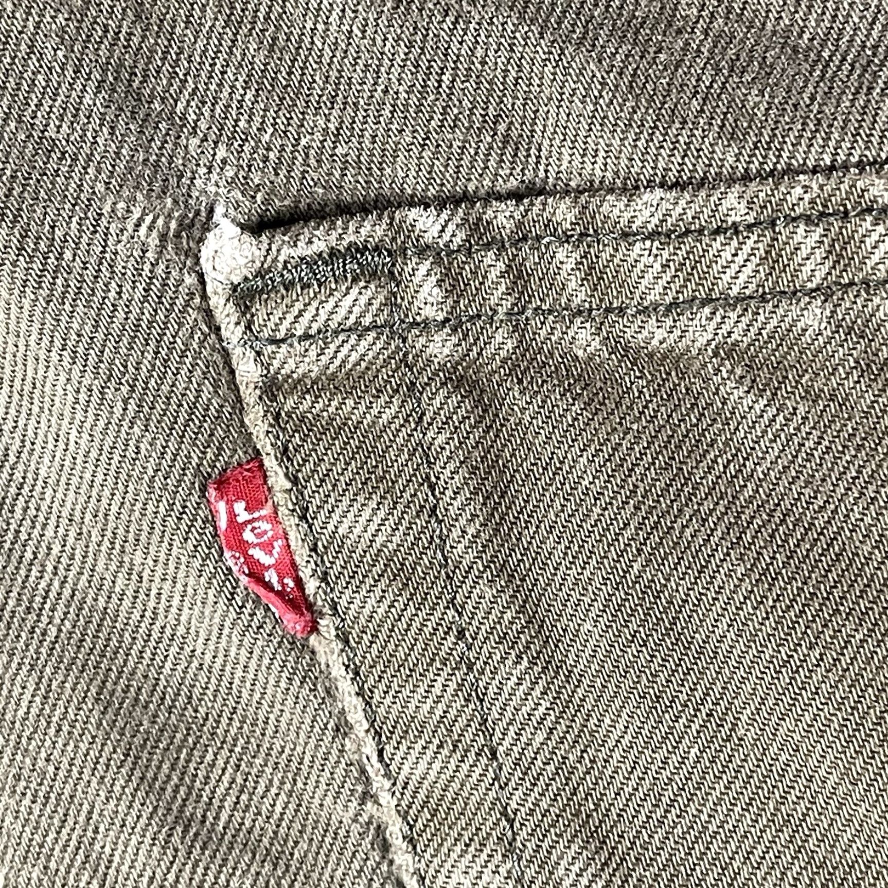 Levi's VINTAGE Levi's 550 Jeans Mens 36x32 Brown Relaxed Tapered Cotton USA 550 Model Mens Regular Inseam 32 VTG Size US 36 / EU 52 - 4 Thumbnail