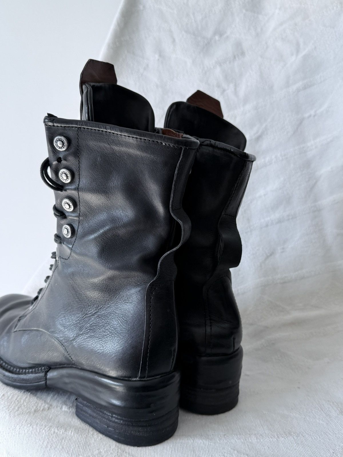 A.S.98 Avant Garde A.S. 98 14th Addiction Style High Leather Boots Size US 6 / EU 39 - 6 Thumbnail