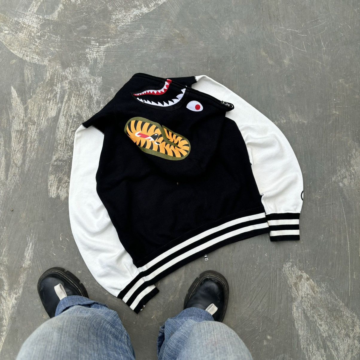 Bape Bape Shark Full Zip Hoodie Size US S / EU 44-46 / 1 - 10 Thumbnail