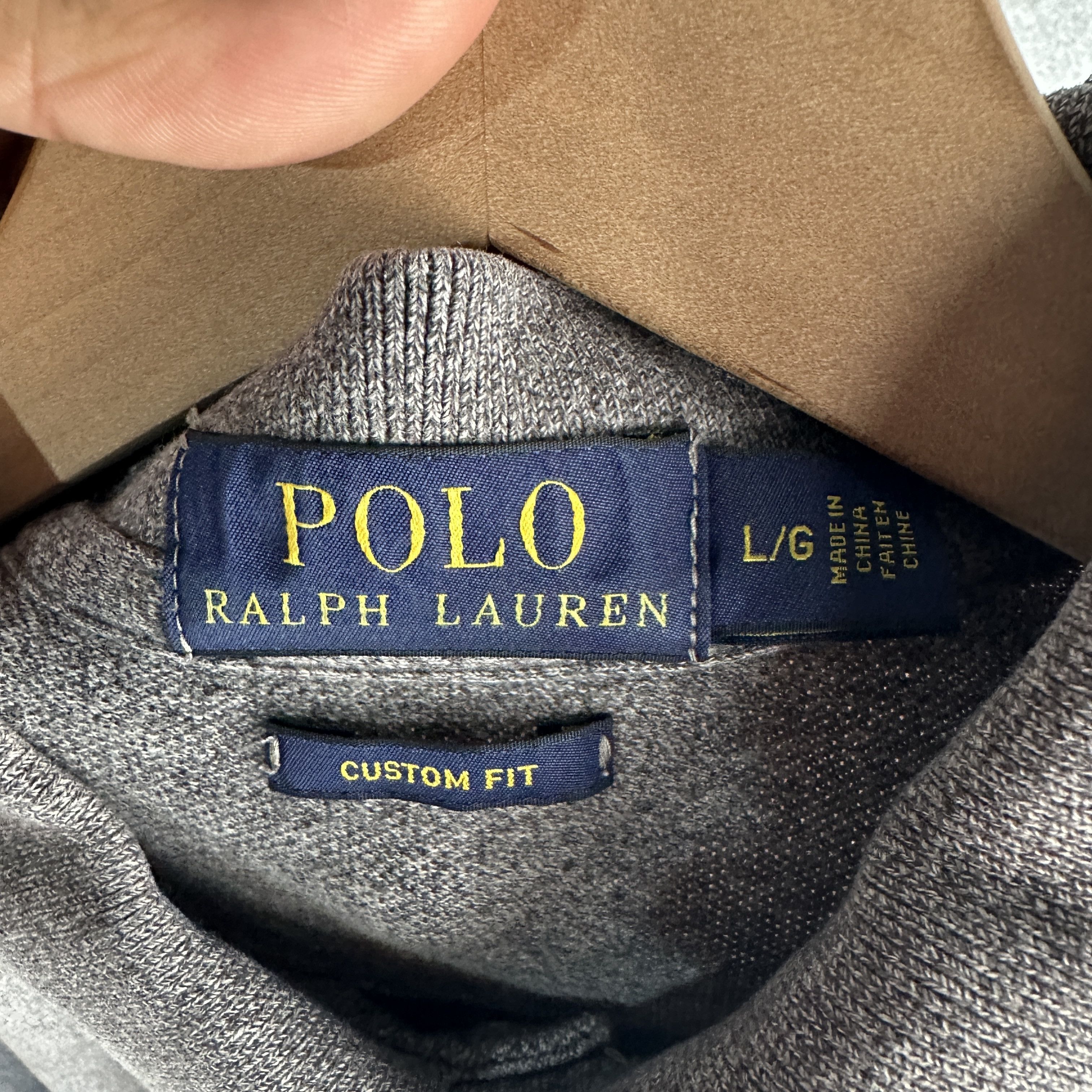 Polo Ralph Lauren Polo Ralph Lauren Polo Shirt Mens Custom Fit Pony Logo Size US L / EU 52-54 / 3 - 9 Thumbnail