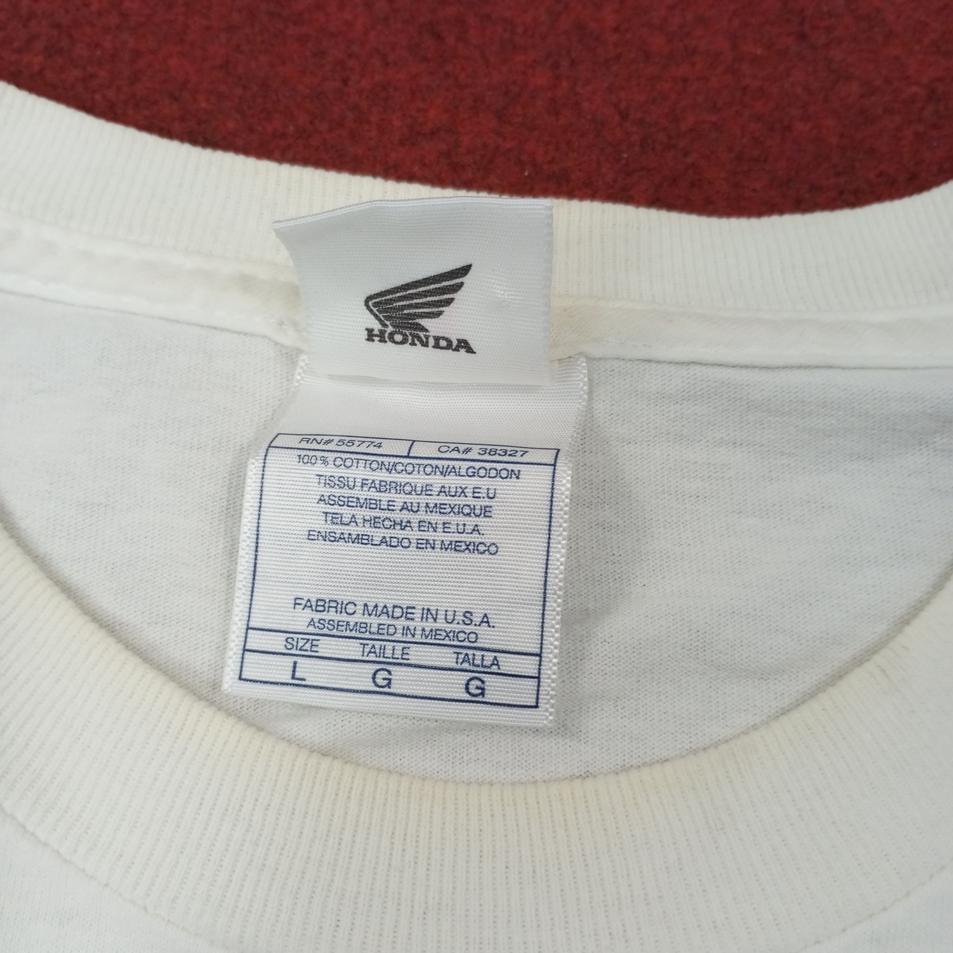 Honda Honda History Of Wings Japanese Brand Tshirt c223n52 Size US L / EU 52-54 / 3 - 7 Thumbnail