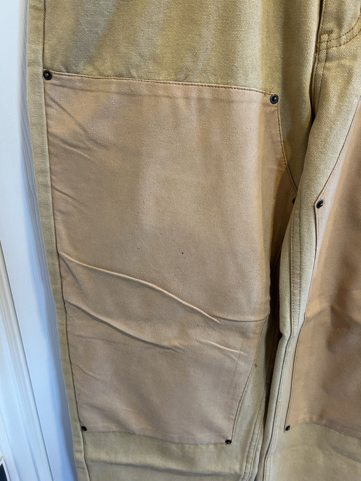 Stingwater Vegan Suede Double Knee Canvas Pants Wheat Brown Size US 36 / EU 52 - 3 Thumbnail