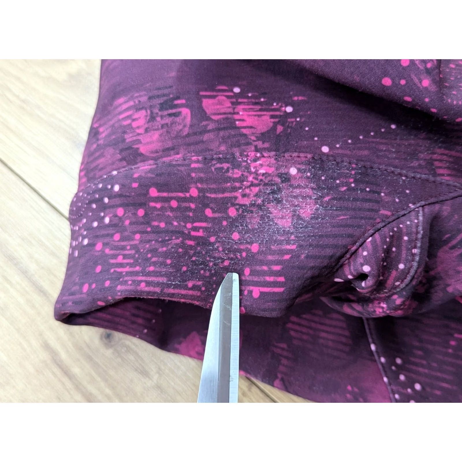 Desigual Desigual Floral Softshell Jacket Womens Size L Purple Full Zip Hooded Outdoor Size L / US 10 / IT 46 - 7 Thumbnail