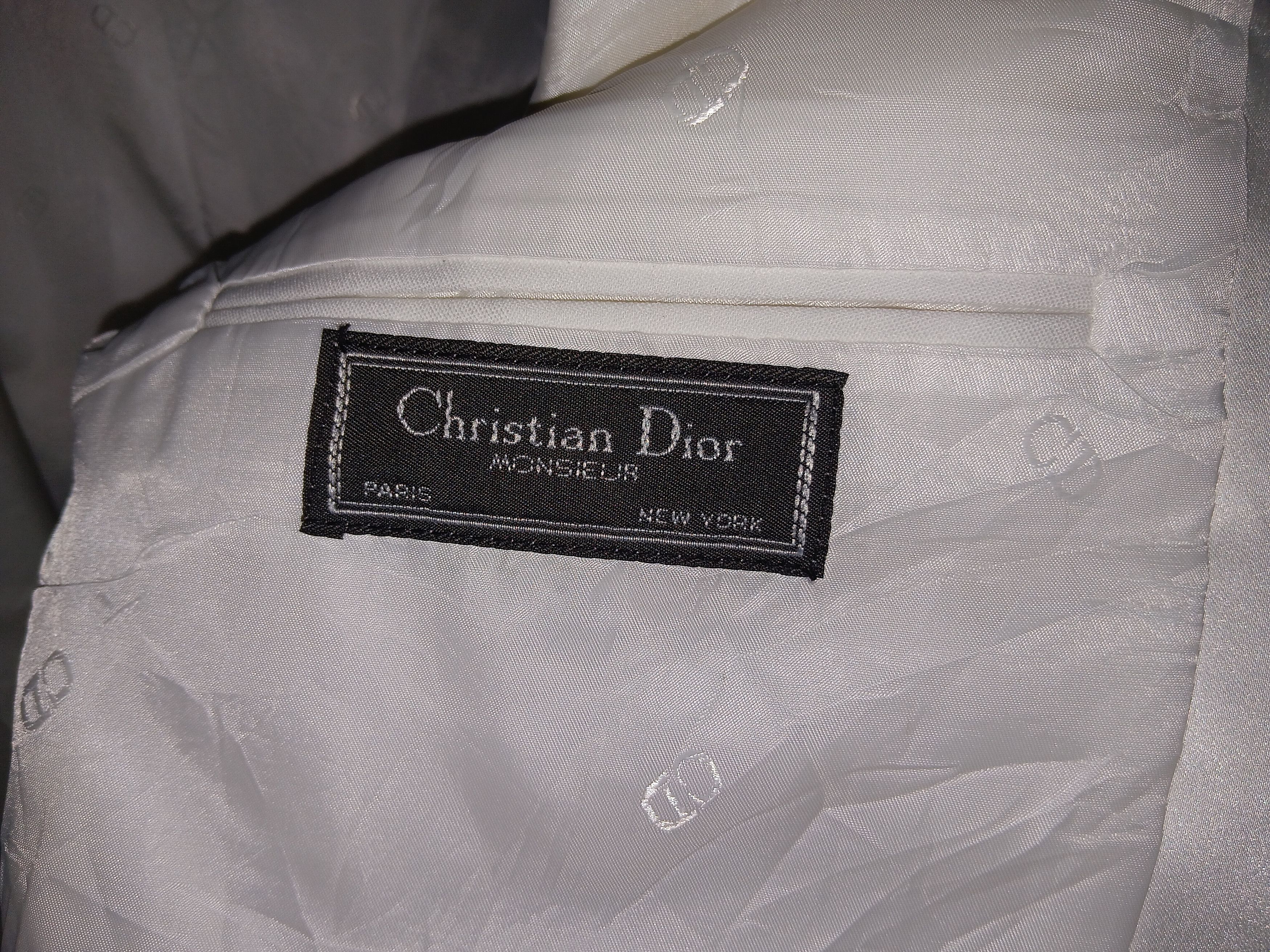 Christian Dior Monsieur Vintage Christian Dior Tuxedo Royale Tailcoat Size 42S - 6 Thumbnail
