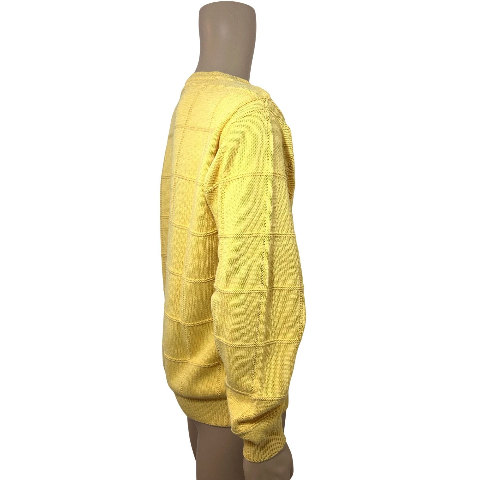 Izod Izod Men’s Sweater M Yellow Vintage Long Sleeve Crewneck Pul Size US M / EU 48-50 / 2 - 4 Thumbnail