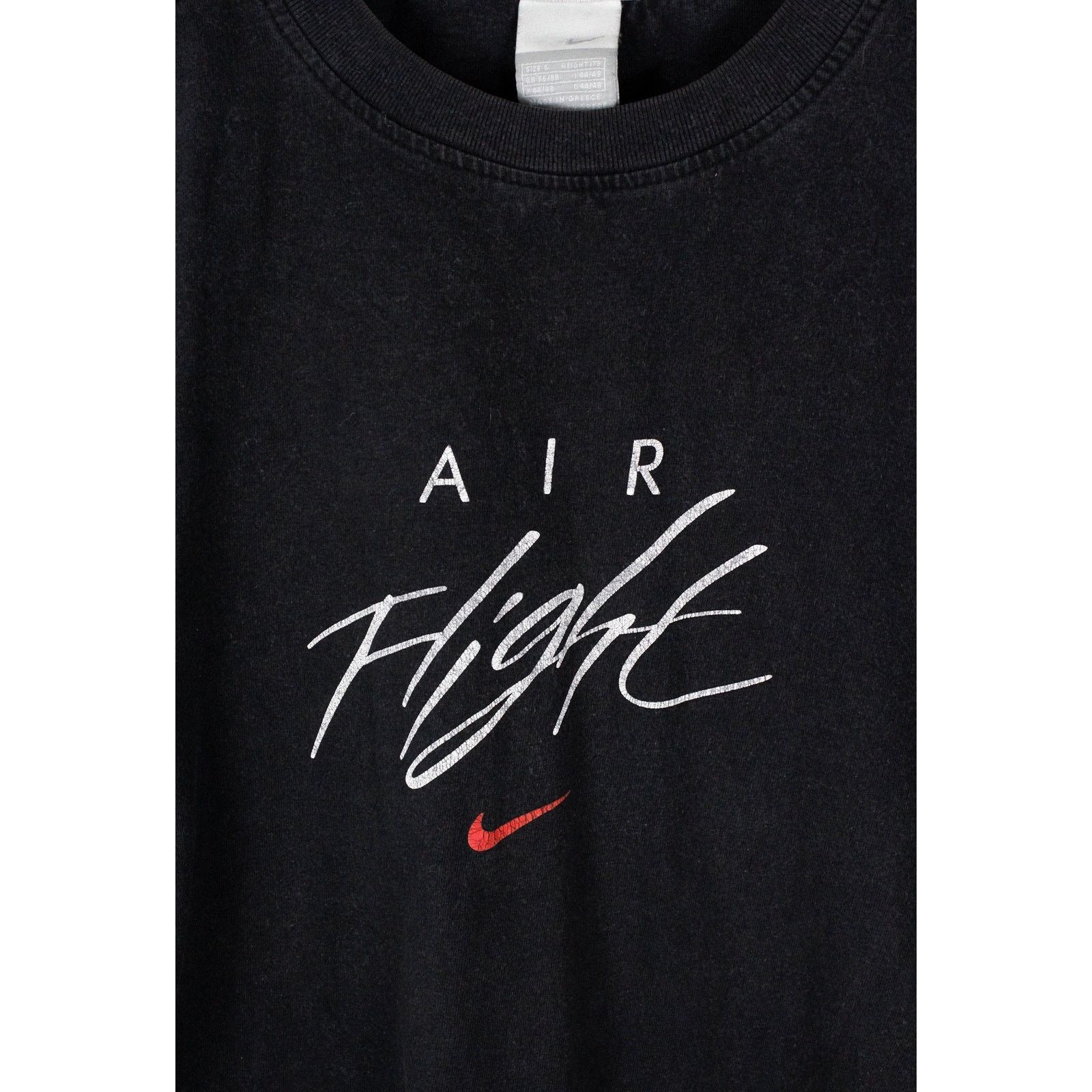 Nike Vintage 90s Nike Air Flight Jordan Logo Graphic Tee T-shirt Size US S / EU 44-46 / 1 - 2 Thumbnail
