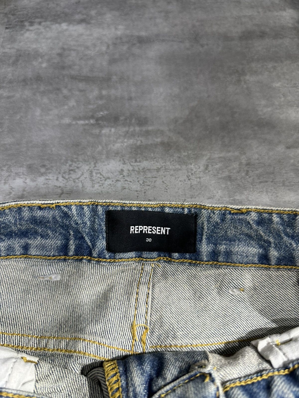 Represent Clo. Represent R3 Cargo Denim Jeans Size US 30 / EU 46 - 7 Thumbnail