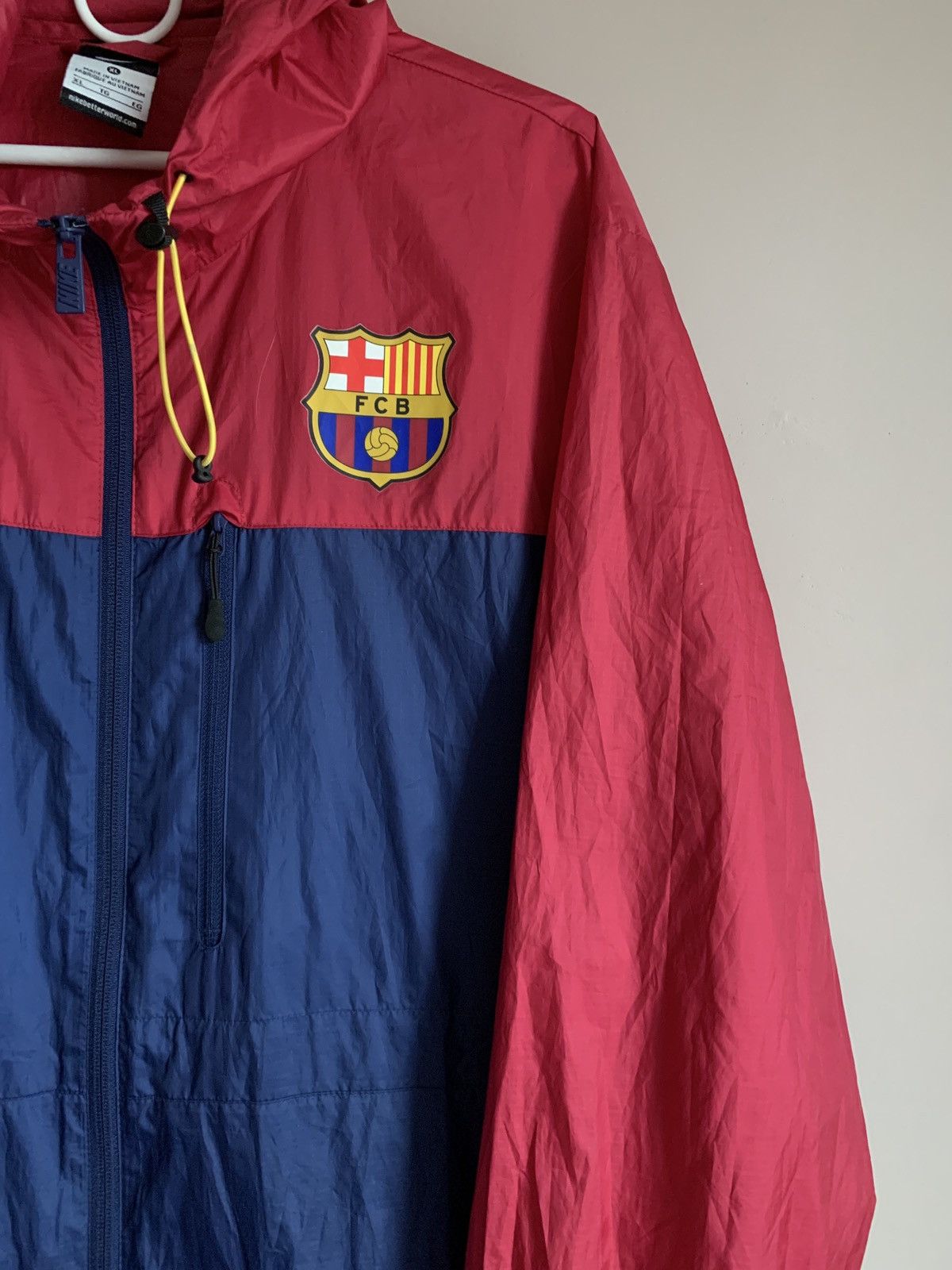 Nike Barcelona Football Track Full Zip Jacket Nike Soccer Size XL Size US XL / EU 56 / 4 - 7 Thumbnail