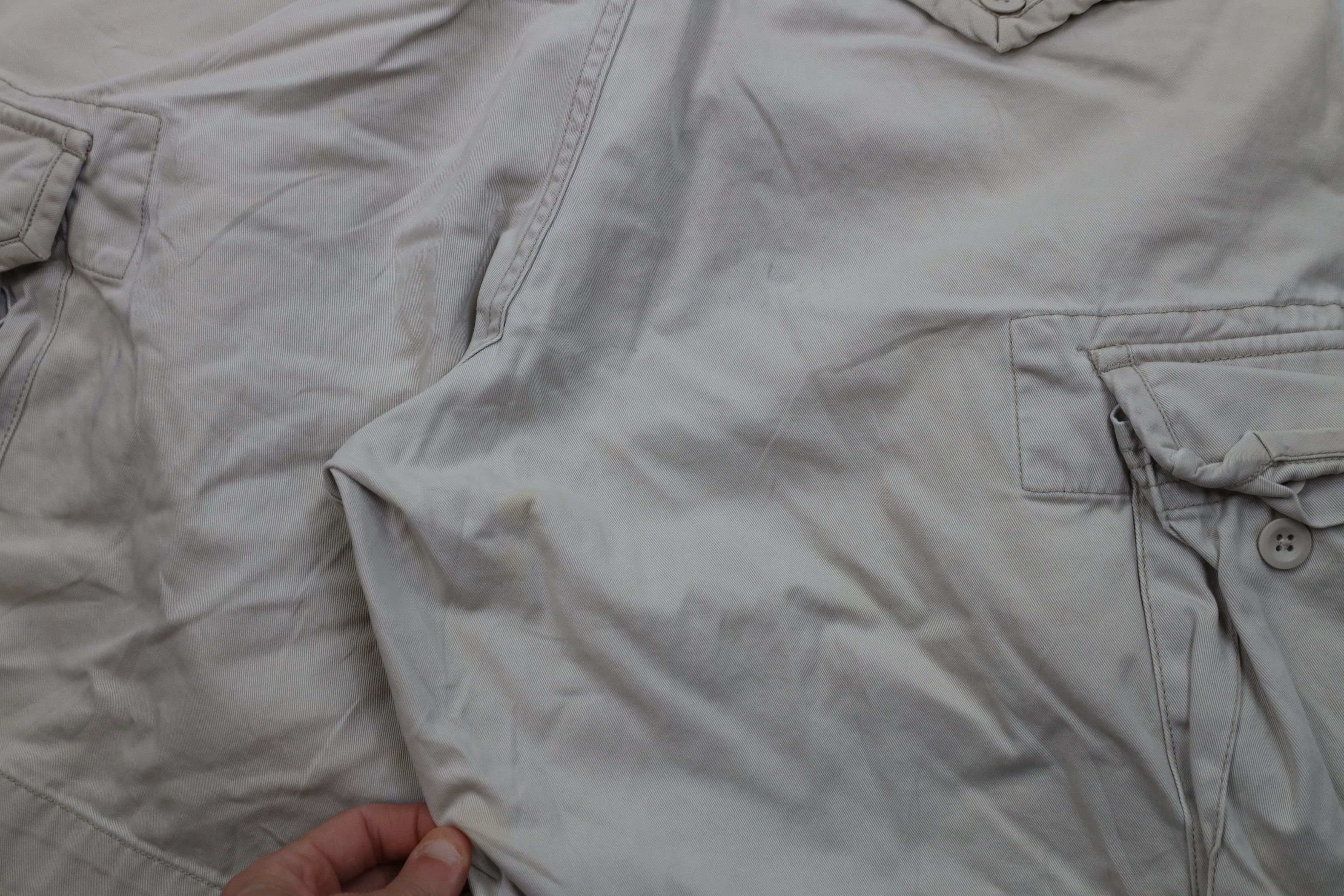 Ralph Lauren Vintage 90s Ralph Lauren Cargo Shorts Beige Cotton Size US 34 / EU 50 - 14 Thumbnail