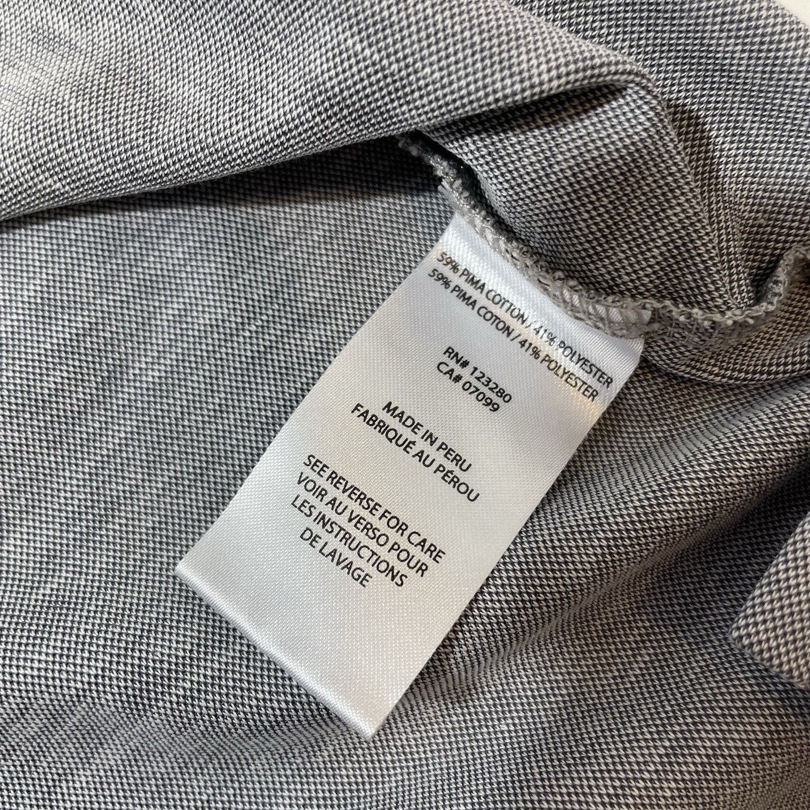 TravisMathew Travis Mathew Golf Polo Shirt Men’s XXL 2XL Gray Geometric Size US XXL / EU 58 / 5 - 4 Thumbnail