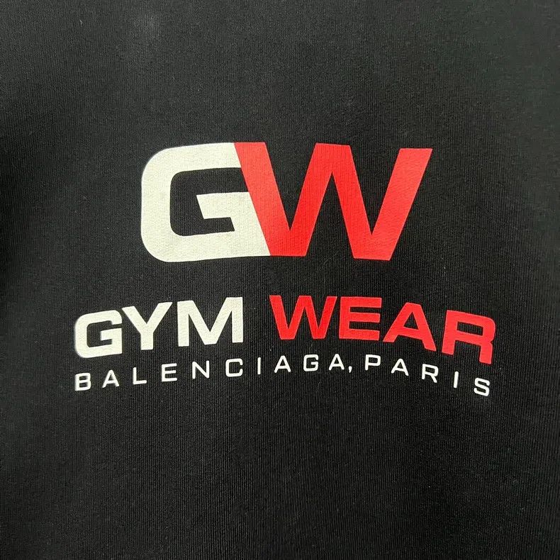 Balenciaga Balenciaga Black Letter Logo Hoodie Size US XS / EU 42 / 0 - 5 Thumbnail