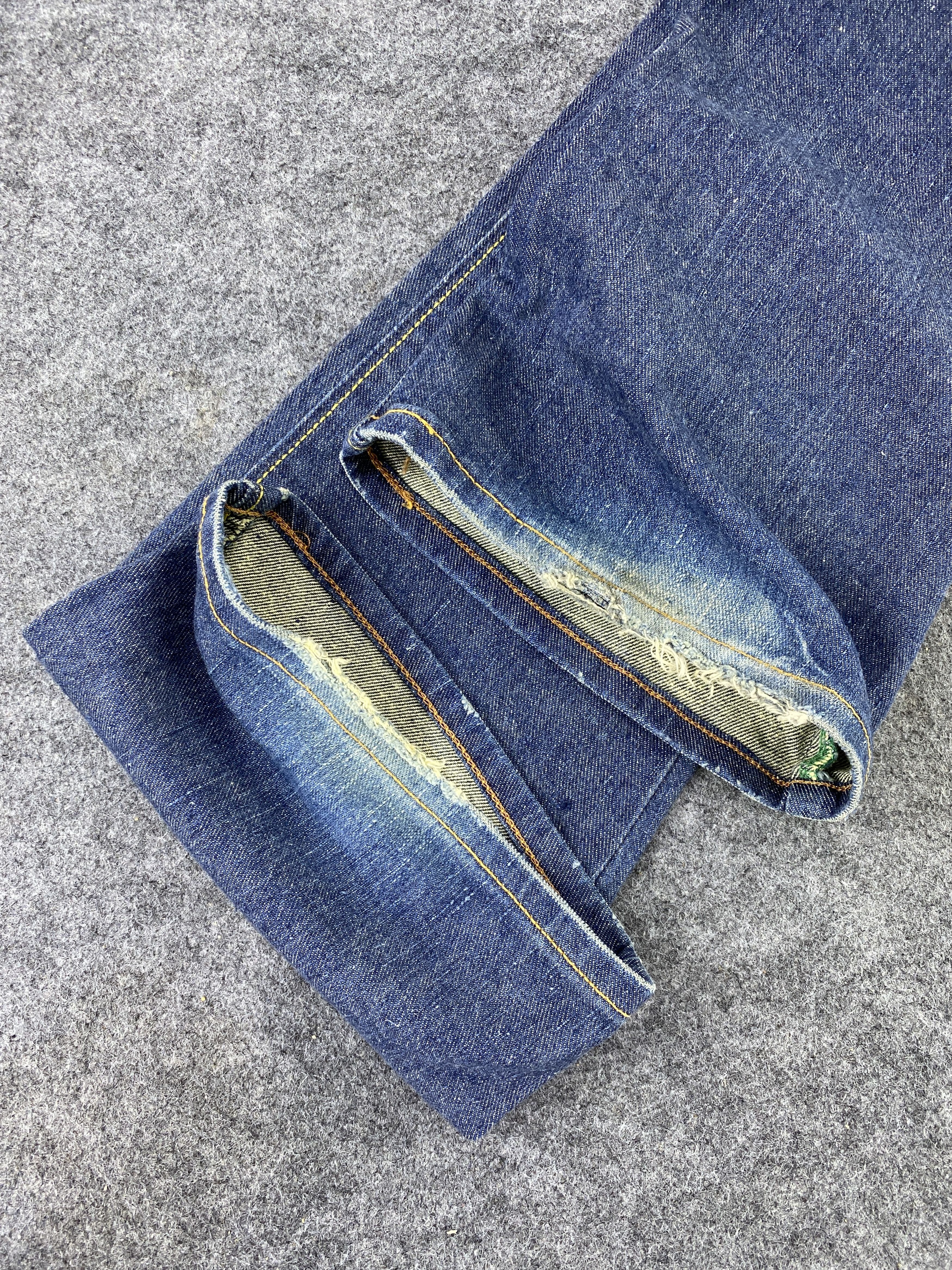 Lee Vintage Lee Blue Wash bootcut Jeans - J1000 Size 27" / US 4 / IT 40 - 12 Thumbnail