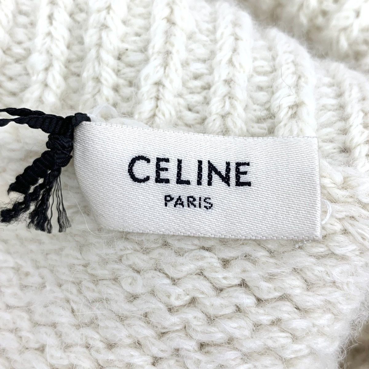 Celine Celine Alpaca Turtleneck Long Sleeve Knit Sweater K26WX Size M / US 6-8 / IT 42-44 - 6 Thumbnail