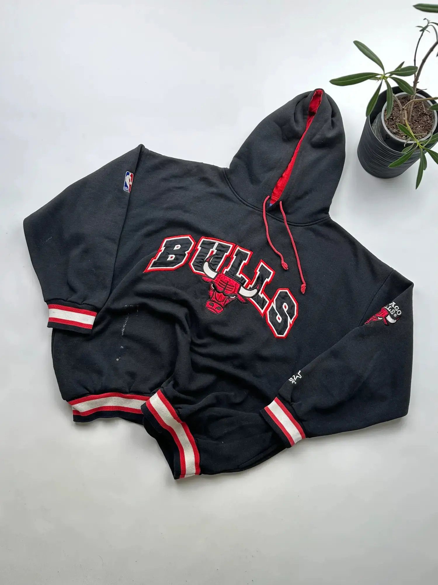 NBA Chicago Bulls NBA Starter Vintage Hoodie (92) Size US L / EU 52-54 / 3 - 1 Thumbnail