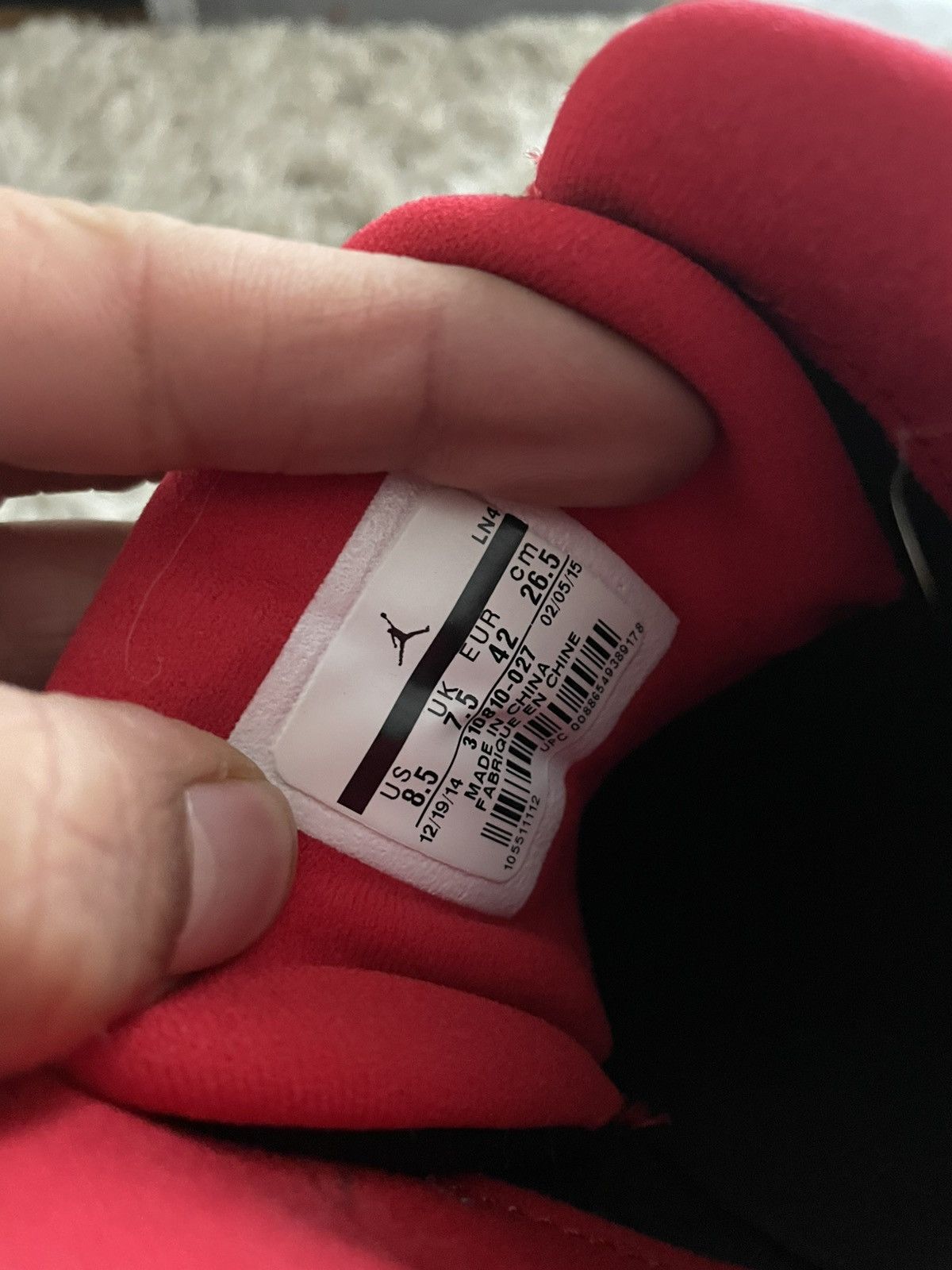 Jordan Brand Jordan 13 Low Bred Size US 8.5 / EU 41-42 - 7 Thumbnail