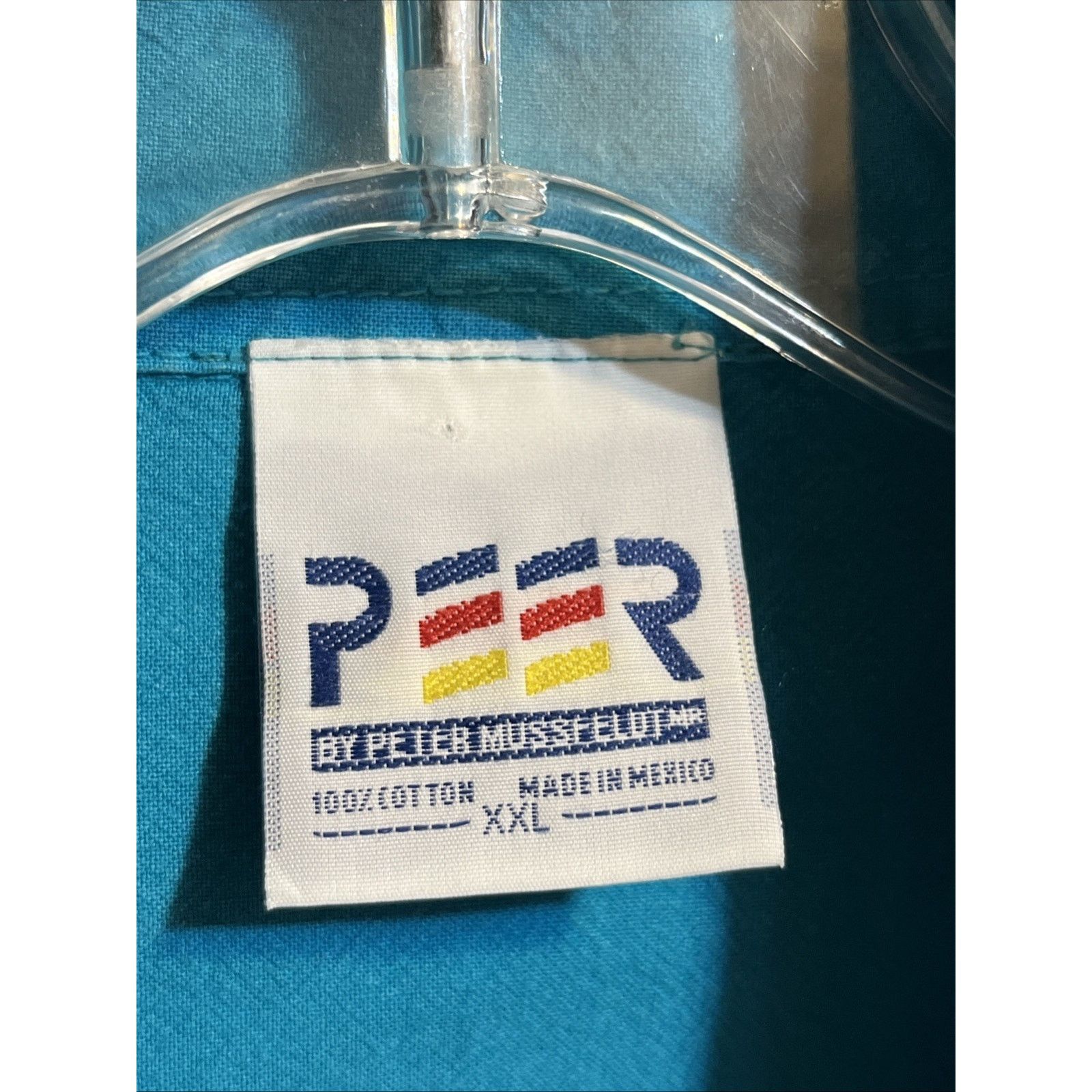 Other VTG PEER by Peter Mussfeldt Blue XXL Puerto Vallarta Shirt Size US XXL / EU 58 / 5 - 2 Thumbnail