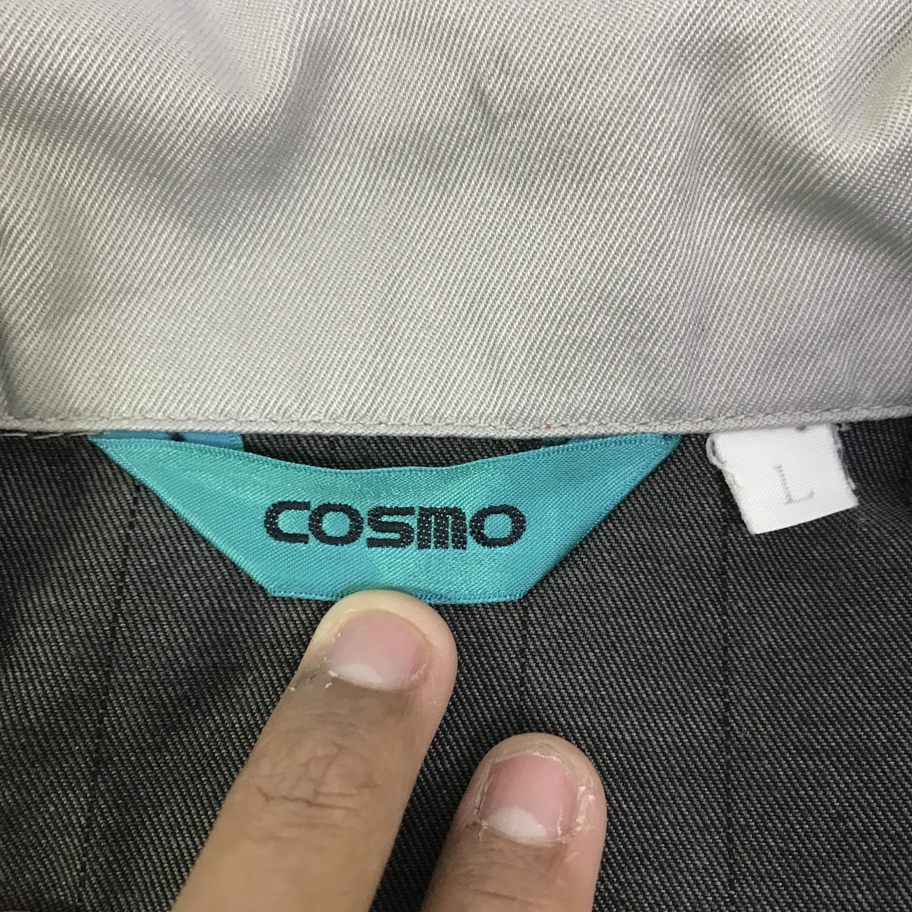 Japanese Brand Vtg cosmo Racing Team jacket K98B18 Size US L / EU 52-54 / 3 - 13 Thumbnail
