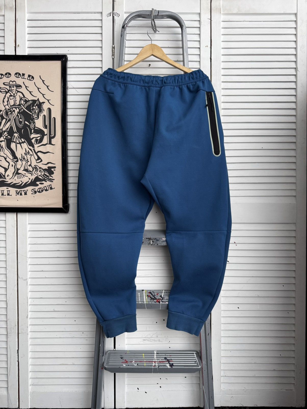 Nike Nike Tech Fleece Joggers Blue Pants XL DD4804-476 Size US 36 / EU 52 - 2 Thumbnail