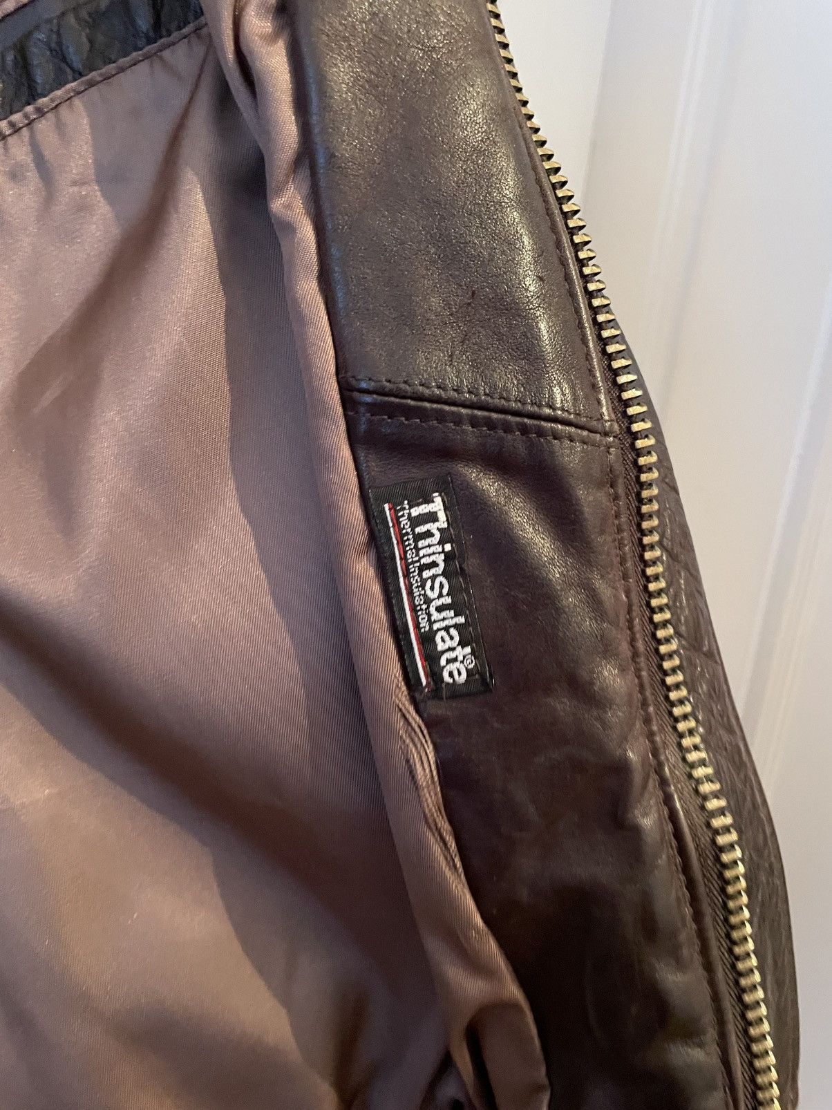 Golden Bear Vintage Golden Bear A2 Leather Military Flight Bomber Jacket Size US M / EU 48-50 / 2 - 6 Thumbnail