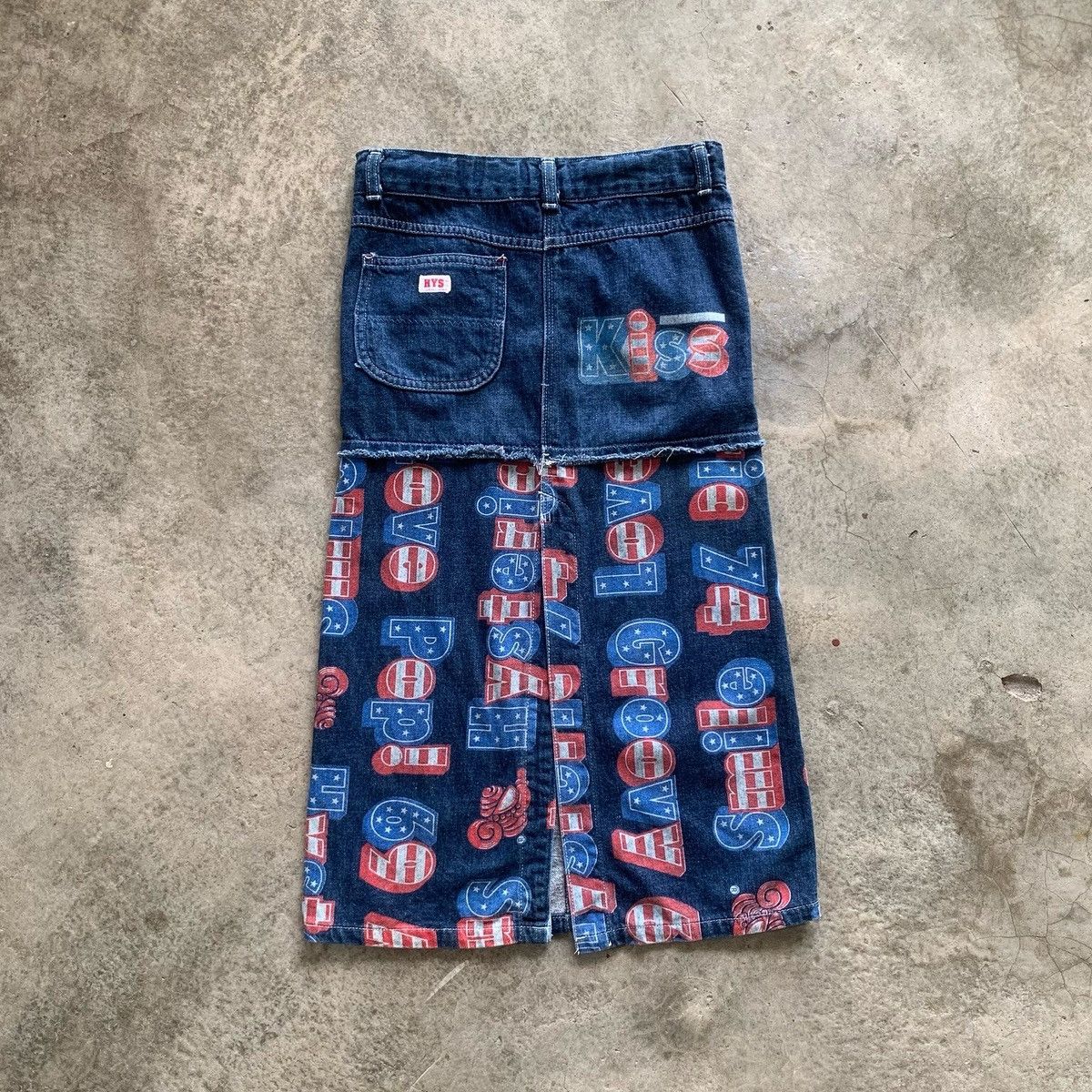 Hysteric Glamour HYSTERIC MINI Y2K PATCHWORK SKIRT Size 26" / US 2 / IT 38 - 2 Thumbnail