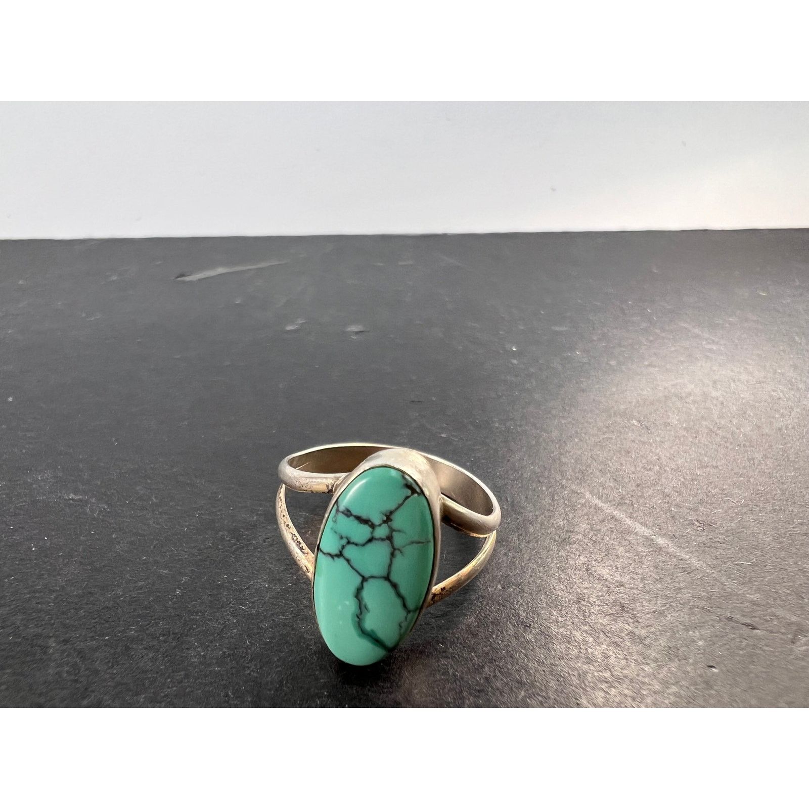 Other Vintage Harold Trujillo turquoise 925 silver ring size 6 Size ONE SIZE - 2 Thumbnail