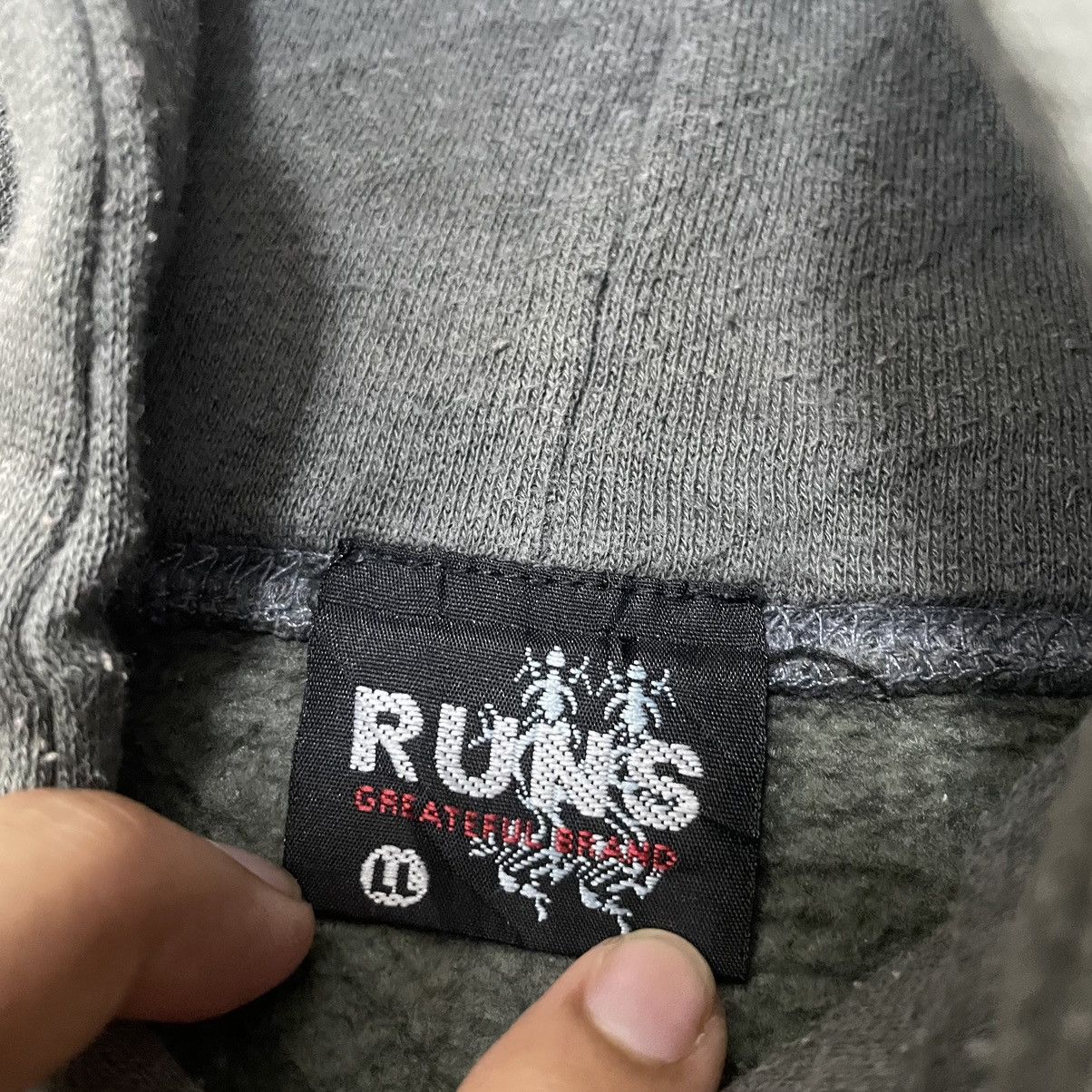 Affliction × Vintage Vintage Runs Big Cross Affliction Cyber Gothic Hoodie Size US XL / EU 56 / 4 - 6 Thumbnail