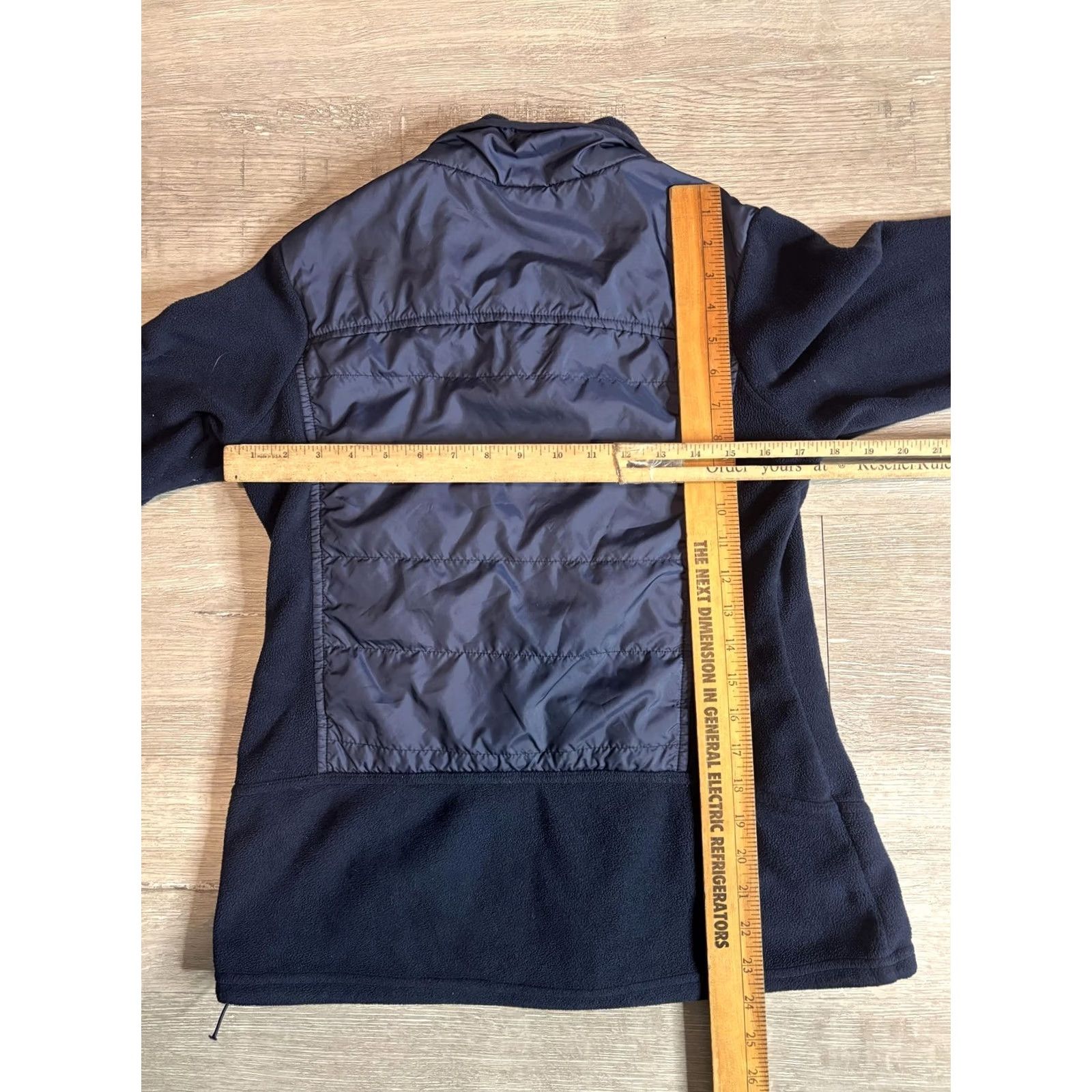 Vintage Columbia Jacket Womens Medium Blue Omni-Heat Fleece Quilted Insulated Full Zip Size M / US 6-8 / IT 42-44 - 7 Thumbnail