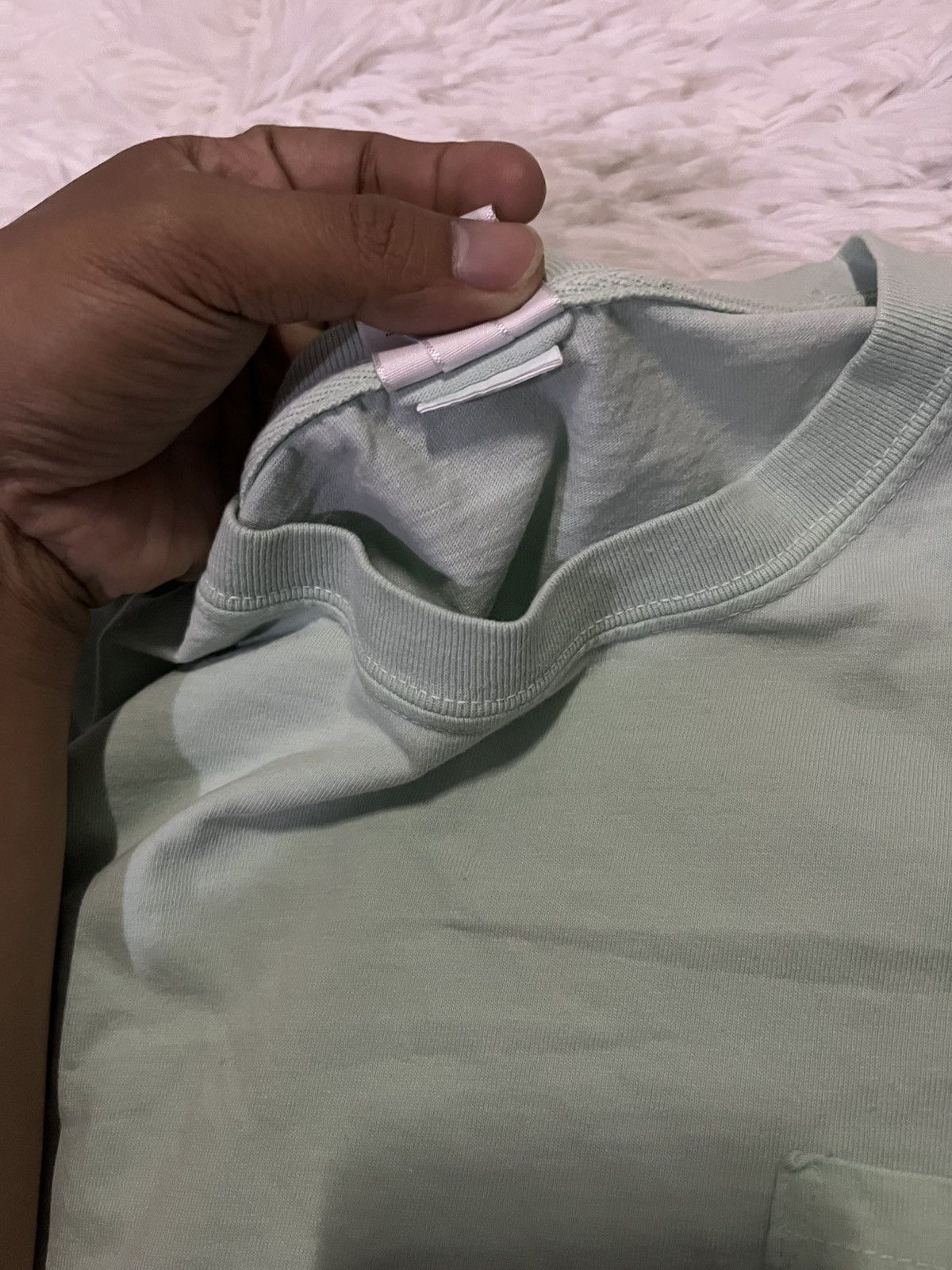 Noah Noah Pocket Tee - Mint Green Size US M / EU 48-50 / 2 - 6 Thumbnail