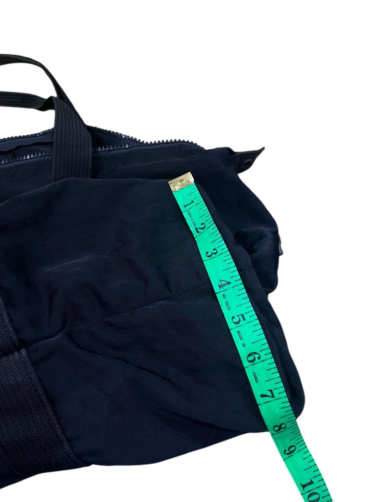 Yohji Yamamoto Y’SACCS YOHJI YAMAMOTO DUFFLE BAG NYLON LEATHER STRAP BLACK Size ONE SIZE - 16 Thumbnail