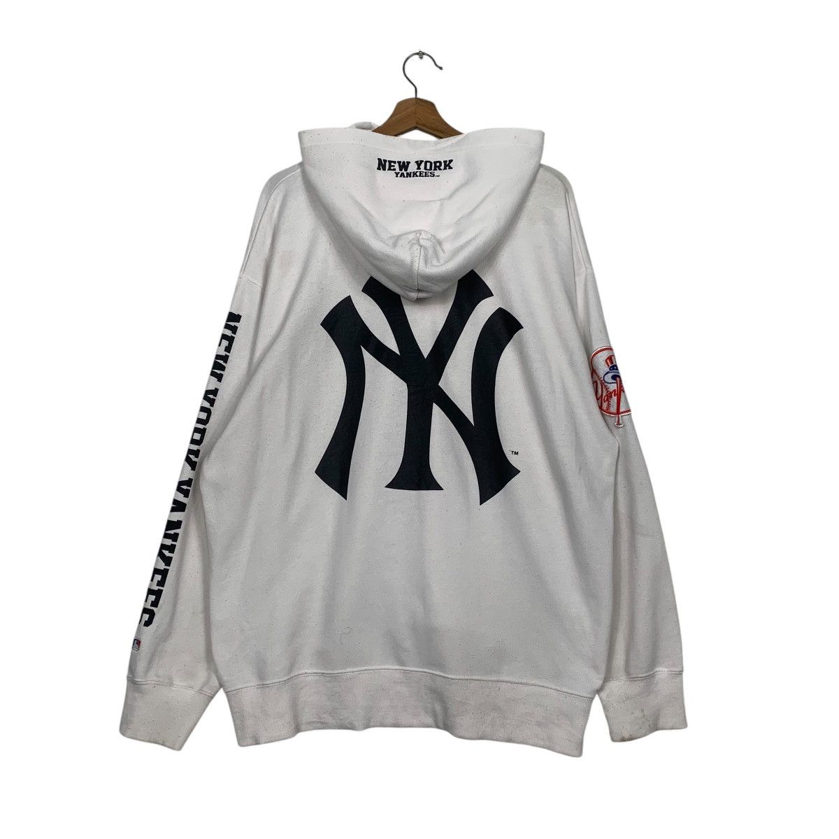 MLB MLB New York Yankees Zipper Hoodie Size US L / EU 52-54 / 3 - 7 Thumbnail