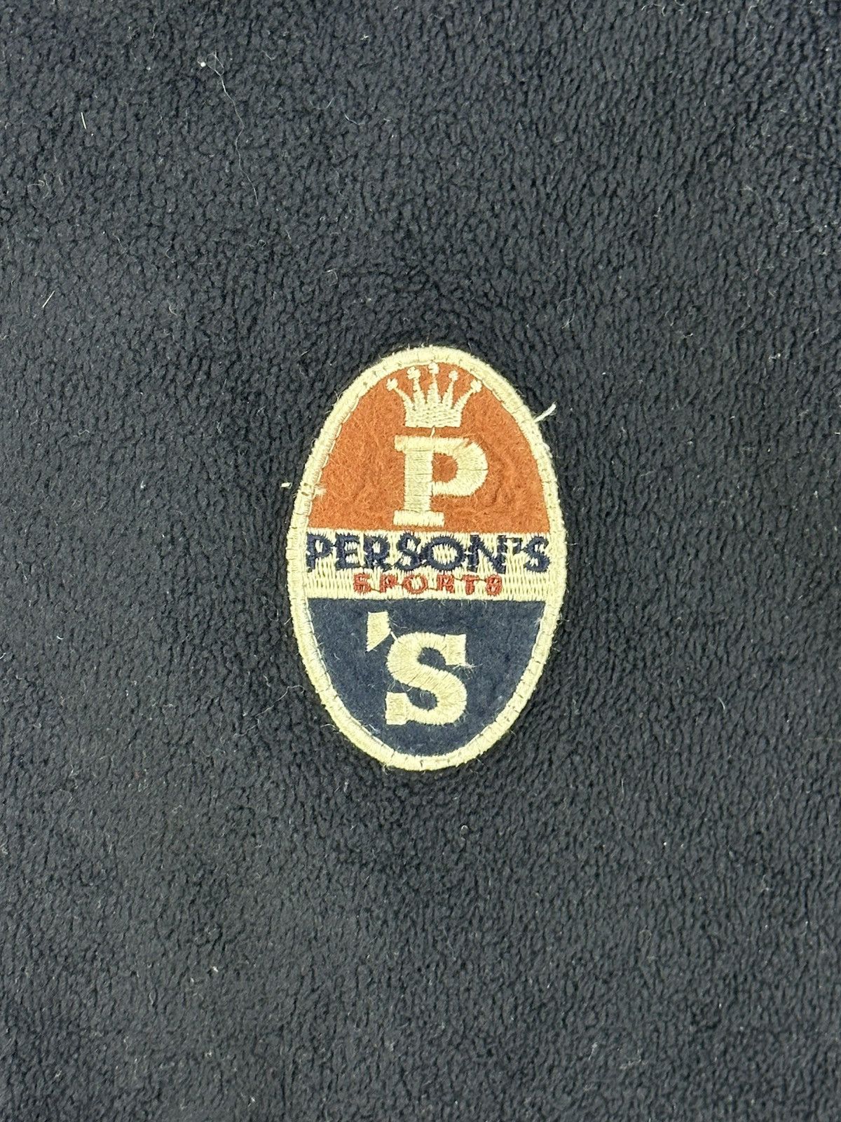PERSON'S Person’s Sports Embroidered Logo Fleece Zipper Jacket Size US L / EU 52-54 / 3 - 9 Thumbnail