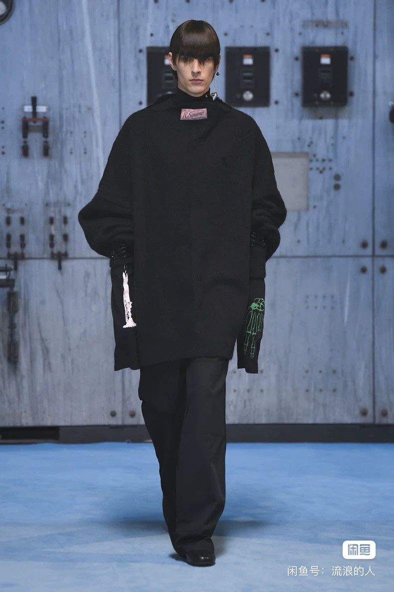 Raf Simons Raf simons 21aw wide-leged workwear trousers and trousers Size US 34 / EU 50 - 1 Thumbnail