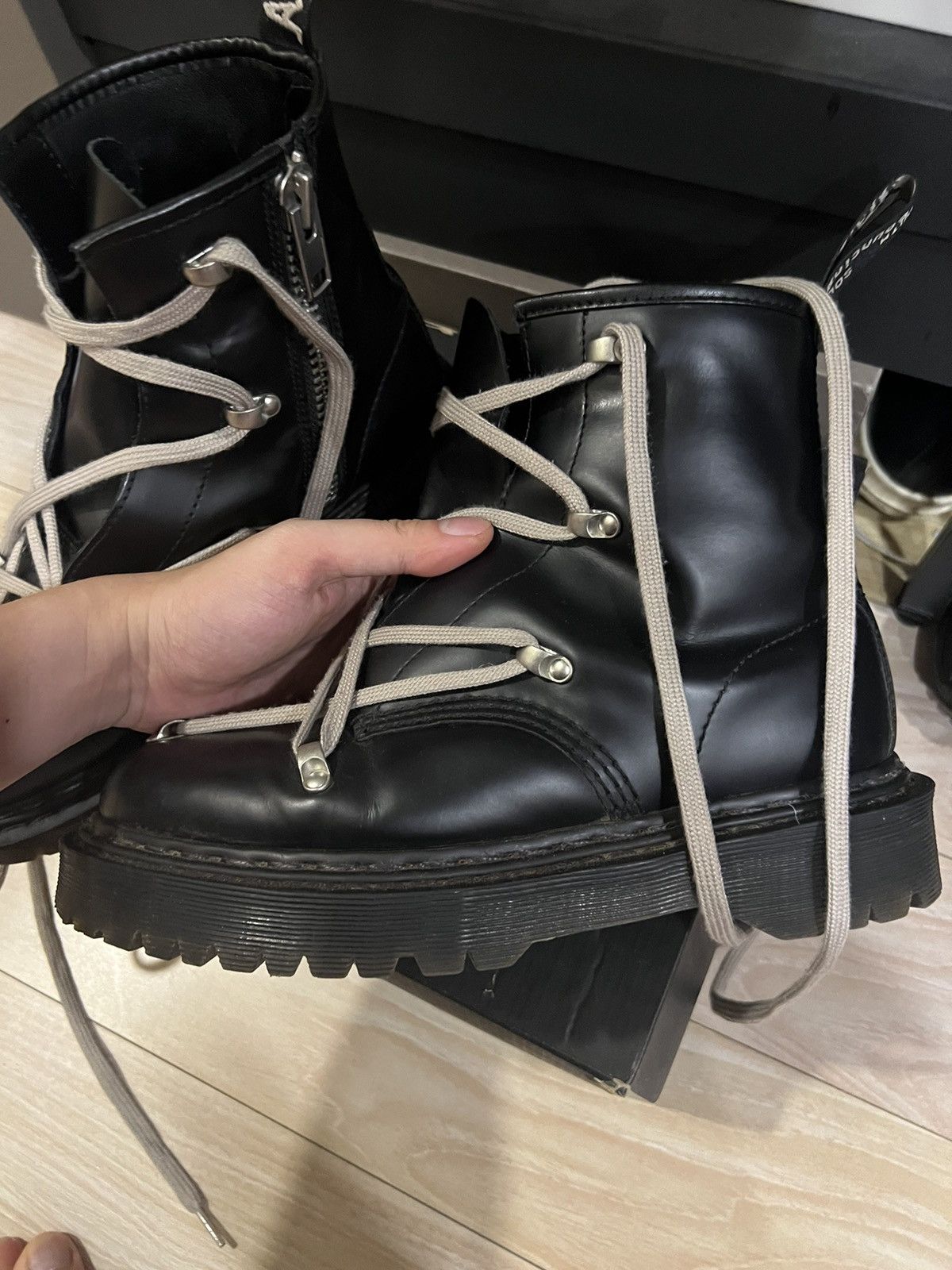 Rick Owens Rick Owens dr.martens OG bex boots Size US 8 / EU 41 - 5 Thumbnail