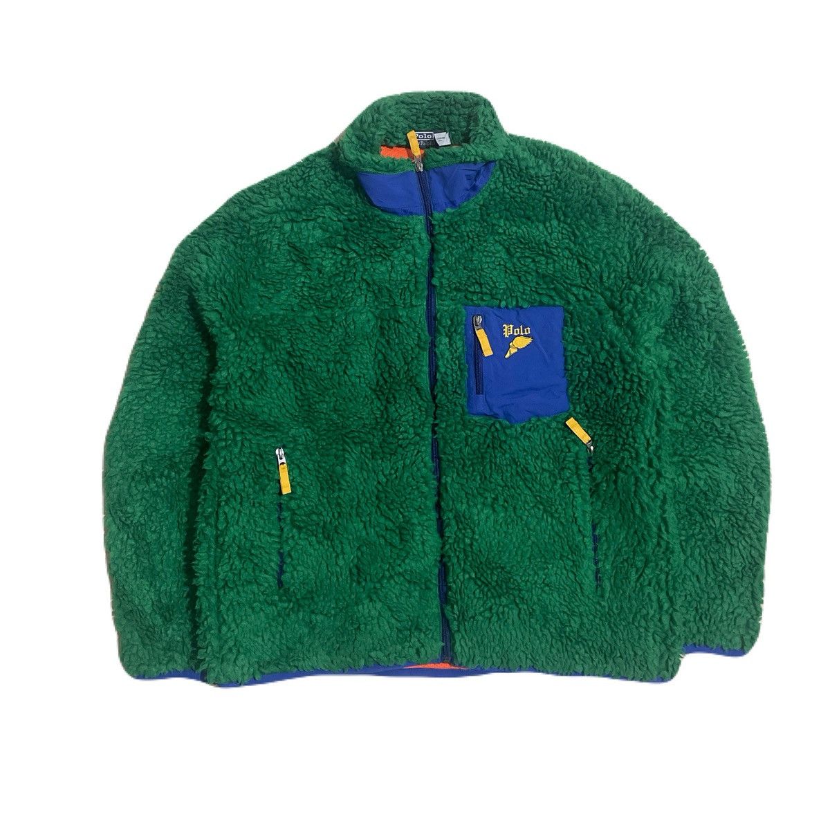 Polo Ralph Lauren Polo by Ralph Lauren Sherpa Fleece Jacket Size US L / EU 52-54 / 3 - 1 Thumbnail