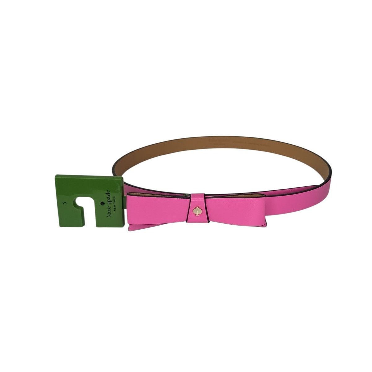 Kate Spade Kate Spade Bow Leather Belt in Pink Medium Size ONE SIZE - 2 Thumbnail