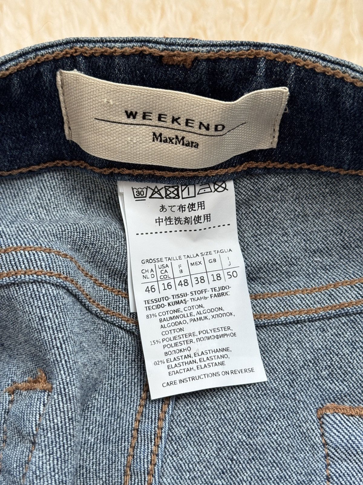 Weekend Max Mara Weekend MaxMara Slim Fit Jeans Size 36" / US 14 / IT 50 - 5 Thumbnail