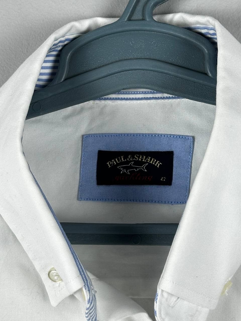 Paul & Shark Paul & Shark Yachting Luxury Oxford White Shirt Size US M / EU 48-50 / 2 - 5 Thumbnail