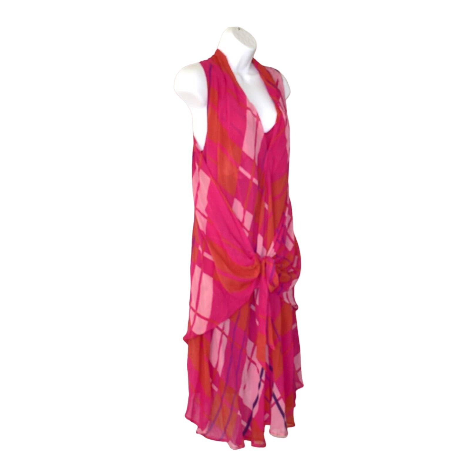 See by Chloe B4 NEW SEE BY CHLOE Pink Summer Dress With Liner US 4 IT 40 Size S / US 4 / IT 40 - 2 Thumbnail