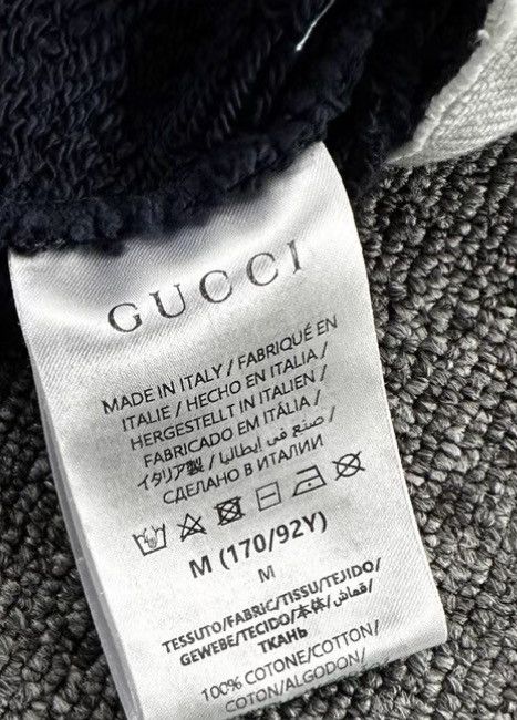 Gucci Gucci / Women's Navy Blue Crew Neck Sweatshirt K12 Size M / US 6-8 / IT 42-44 - 7 Thumbnail
