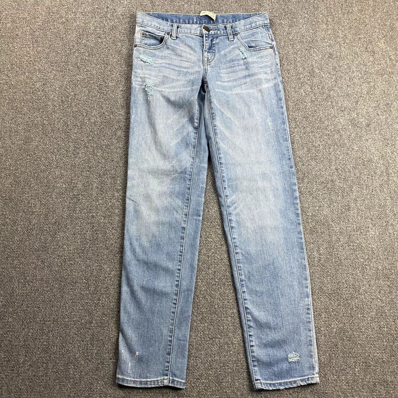 Free People Free People Jeans Women's W 24 Denim Light Wash Tapered Size 24" / US 00 / IT 34 - 1 Thumbnail