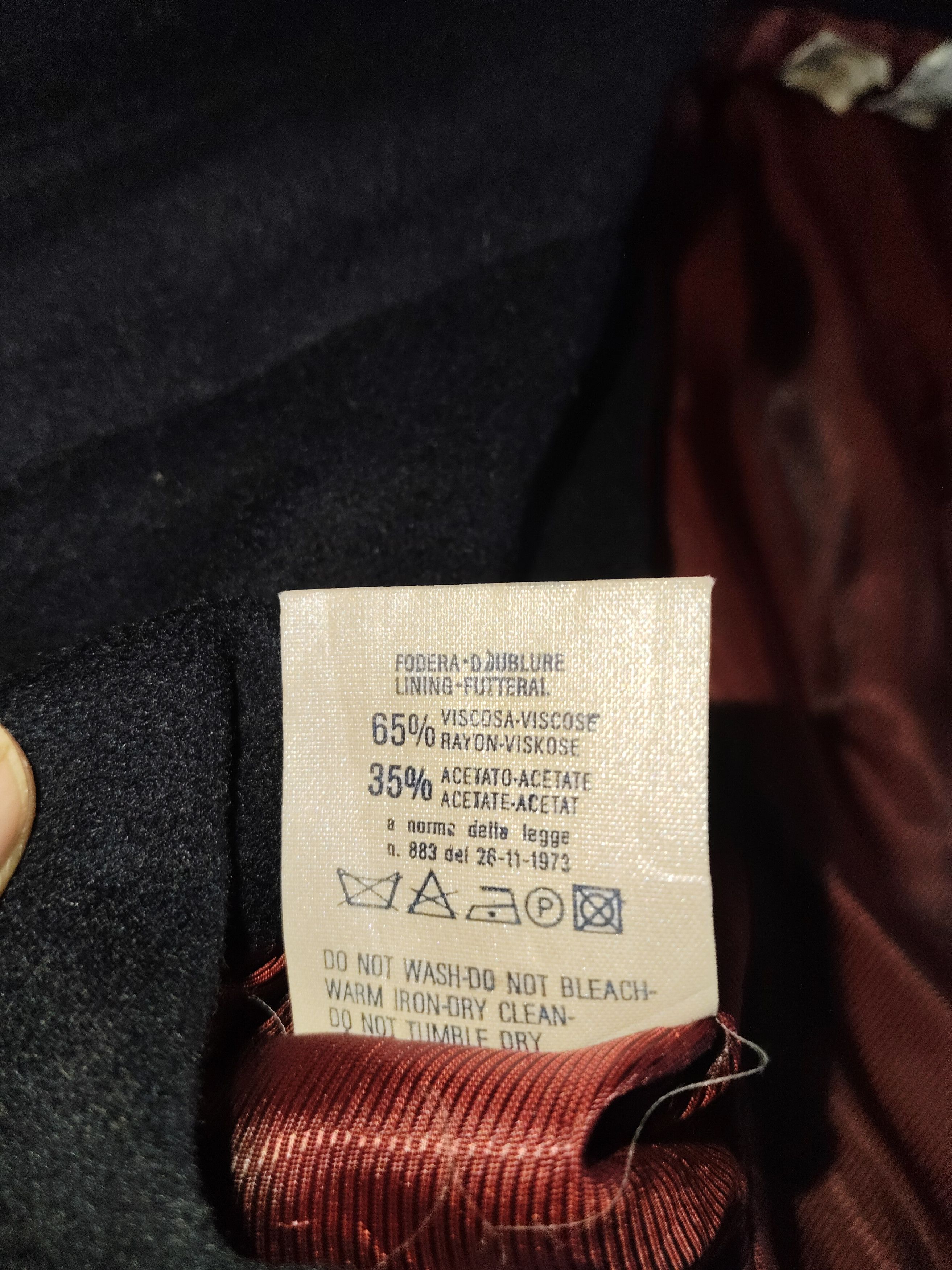 Versace VERSACE JEANS COUTURE Wool Coat Size L / US 10 / IT 46 - 10 Thumbnail