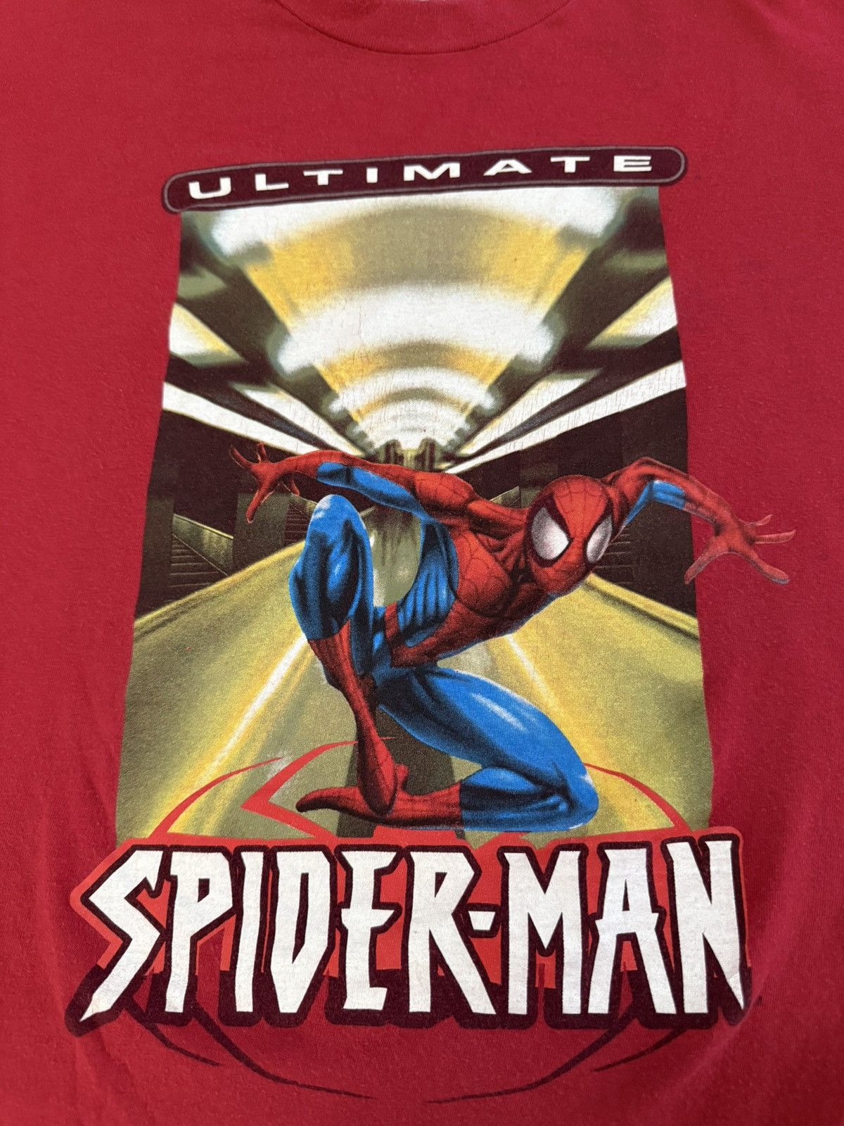 Vintage Vintage 00s Ultimate Spiderman 2002 T-Shirt Size US M / EU 48-50 / 2 - 2 Thumbnail