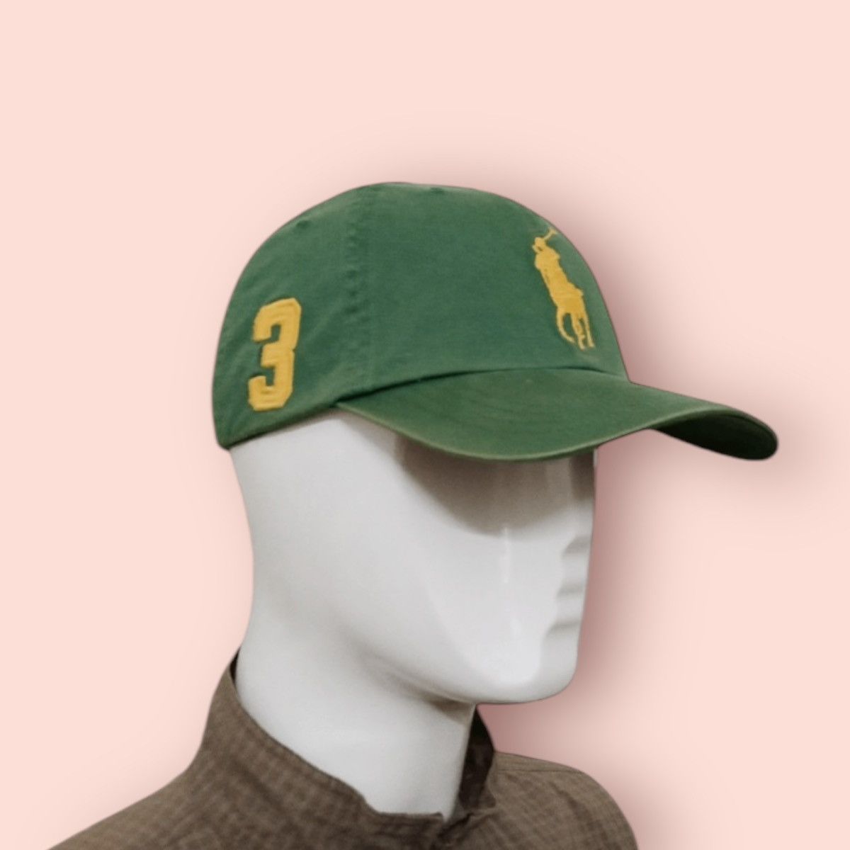 Polo Ralph Lauren × RRL Ralph Lauren × Ralph Lauren VINTAGE POLO RALPH LAUREN NO.3 BIG PONY STRAPBACK Size ONE SIZE - 1 Thumbnail