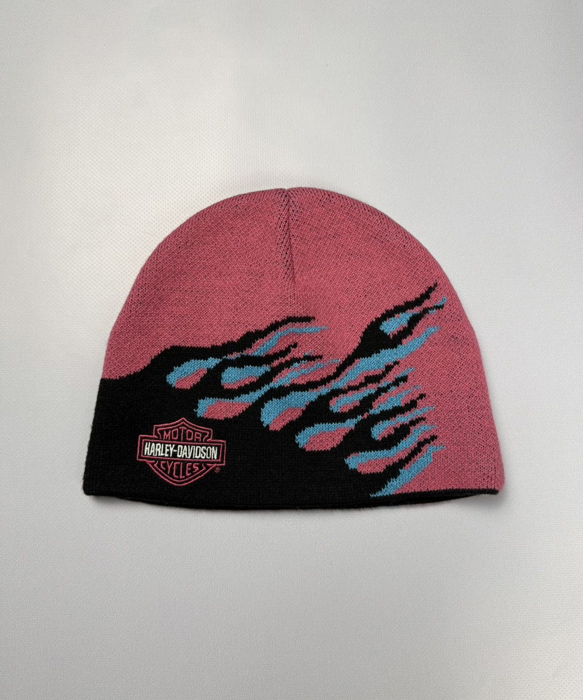 Harley Davidson Vintage Harley Davidson Flame Burn Hat Y2K Size ONE SIZE - 1 Thumbnail