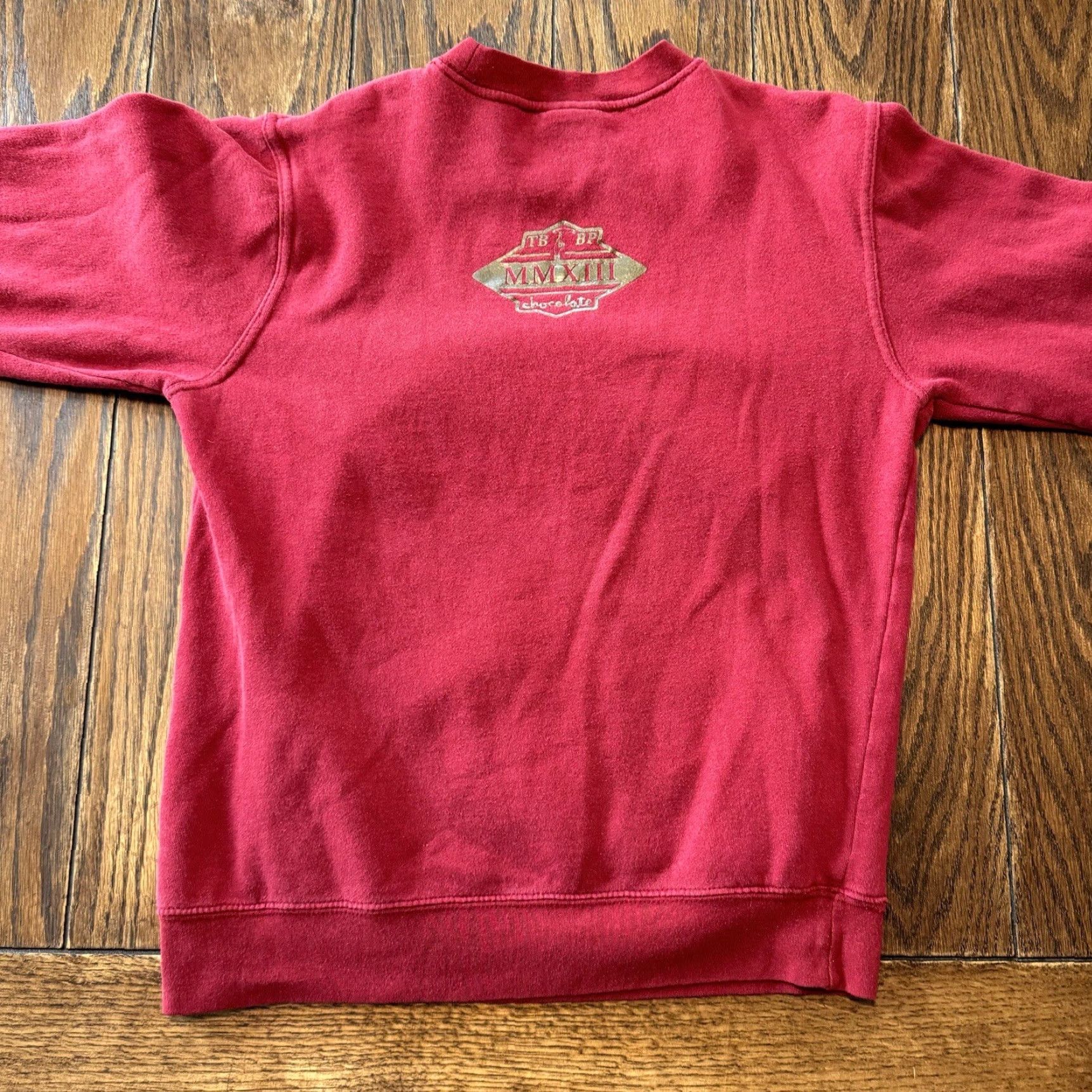 CHOCOOLATE VINTAGE Chocolate Skateboards World Champions Red Crewneck Sweatshirt Men Medium Size US M / EU 48-50 / 2 - 7 Thumbnail